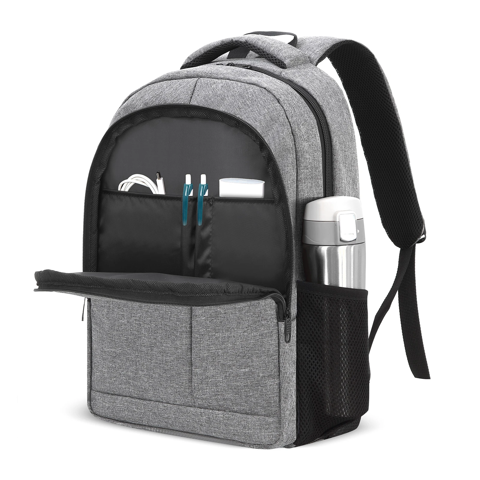 GÖÇ GRİ LAPTOP BÖLMELİ SIRT ÇANTASI