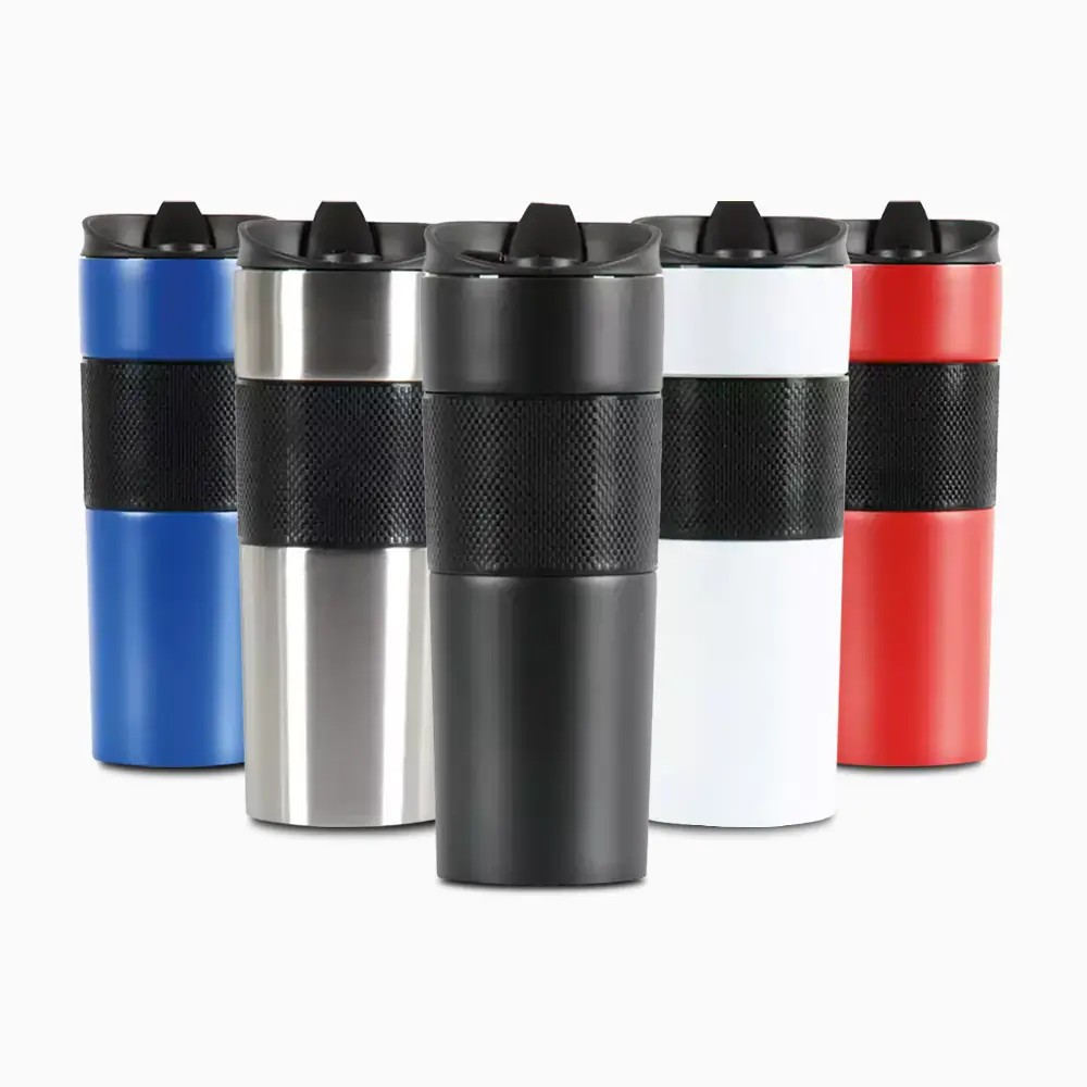 Baskılı 500 ML French Press Özellikli Termos