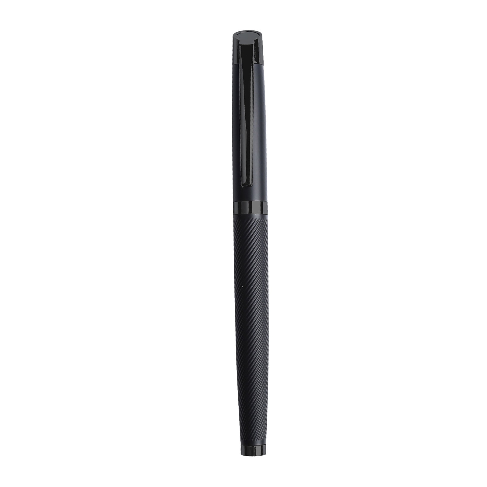 DÜZİÇİ SİYAH METAL ROLLER KALEM 