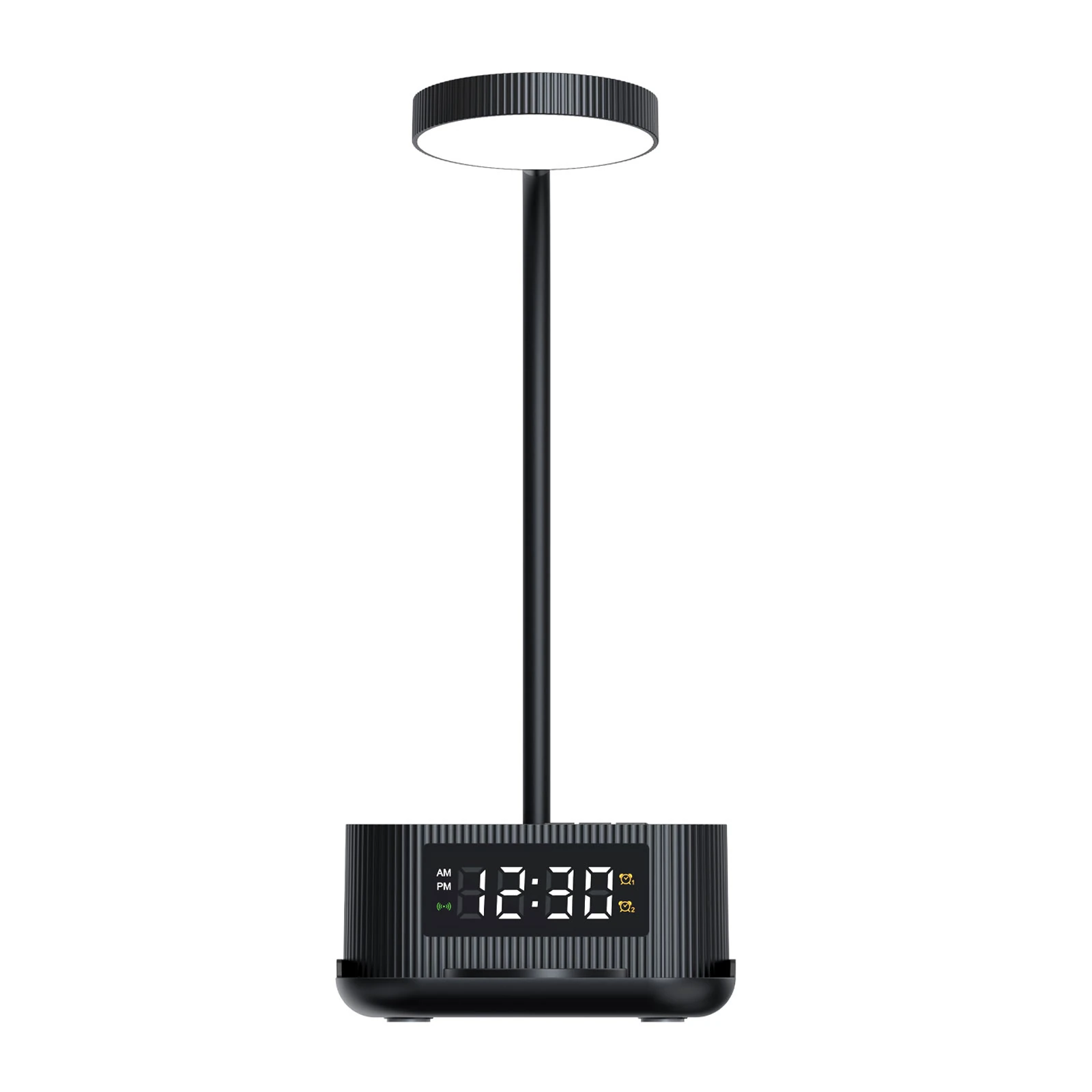 ŞAFAK SİYAH MASAÜSTÜ KABLOSUZ ŞARJ STANDI