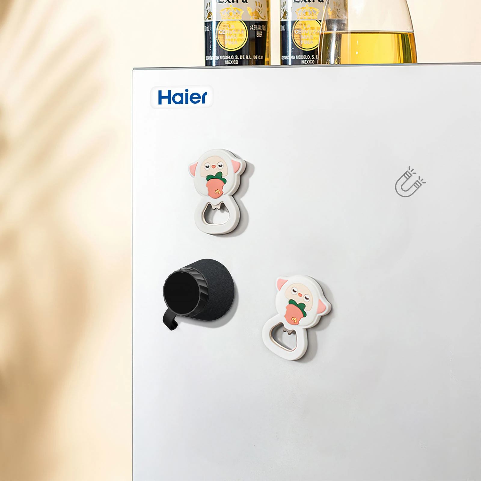 YANKI SİYAH BLUETOOTH MIKNATISLI IŞIKLI HOPARLÖR