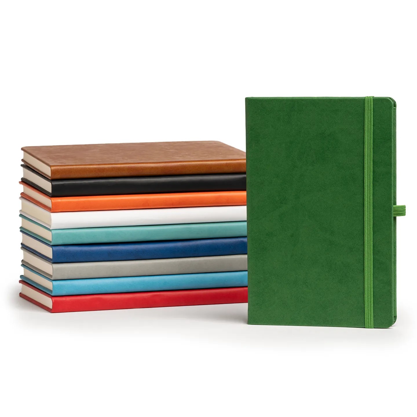 Logo Baskılı 13 x 21 cm Termo PU Sert Kapaklı Tarihsiz Defter