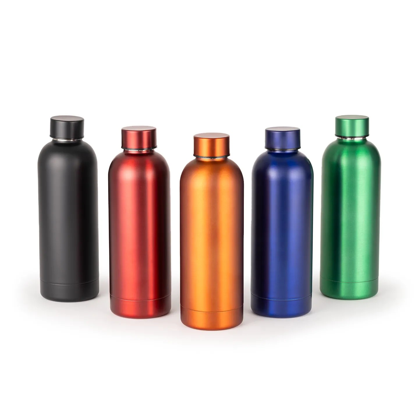 500 ml Geri Dönüştürülmüş Paslanmaz Çelik Termos Şişe - Çift Duvarlı