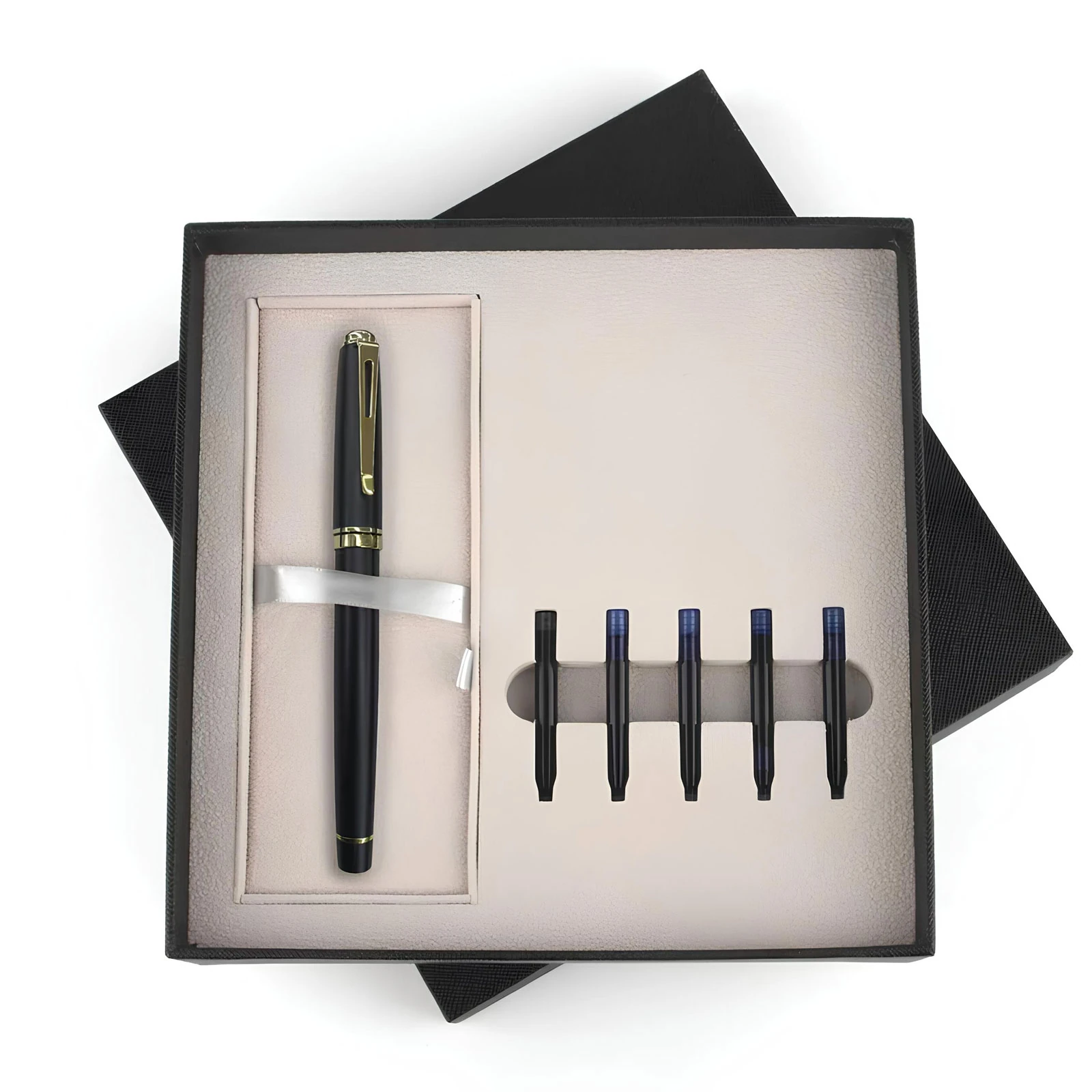 ESKİPAZAR SİYAH DOLMA KALEM SETİ