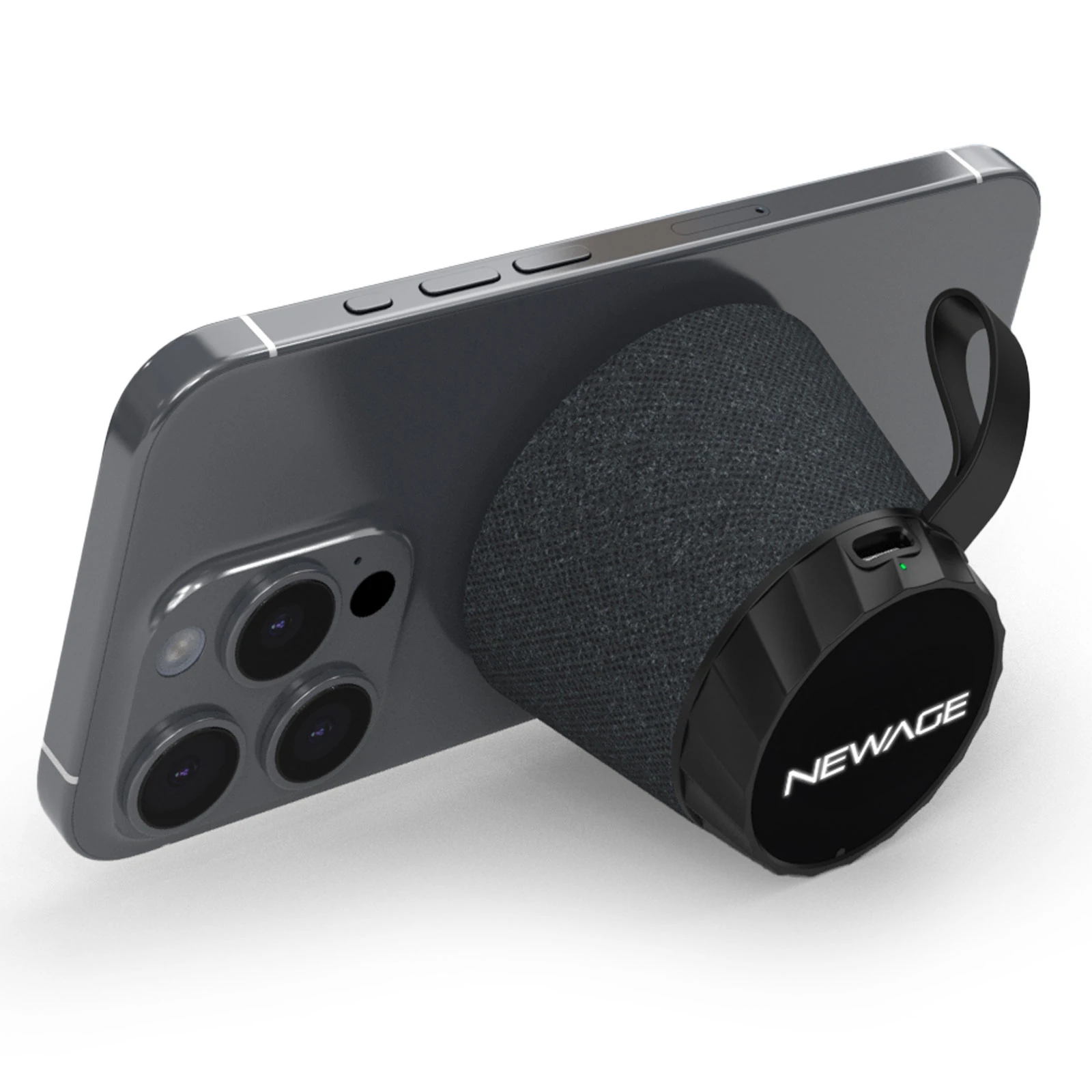 YANKI SİYAH BLUETOOTH MIKNATISLI IŞIKLI HOPARLÖR