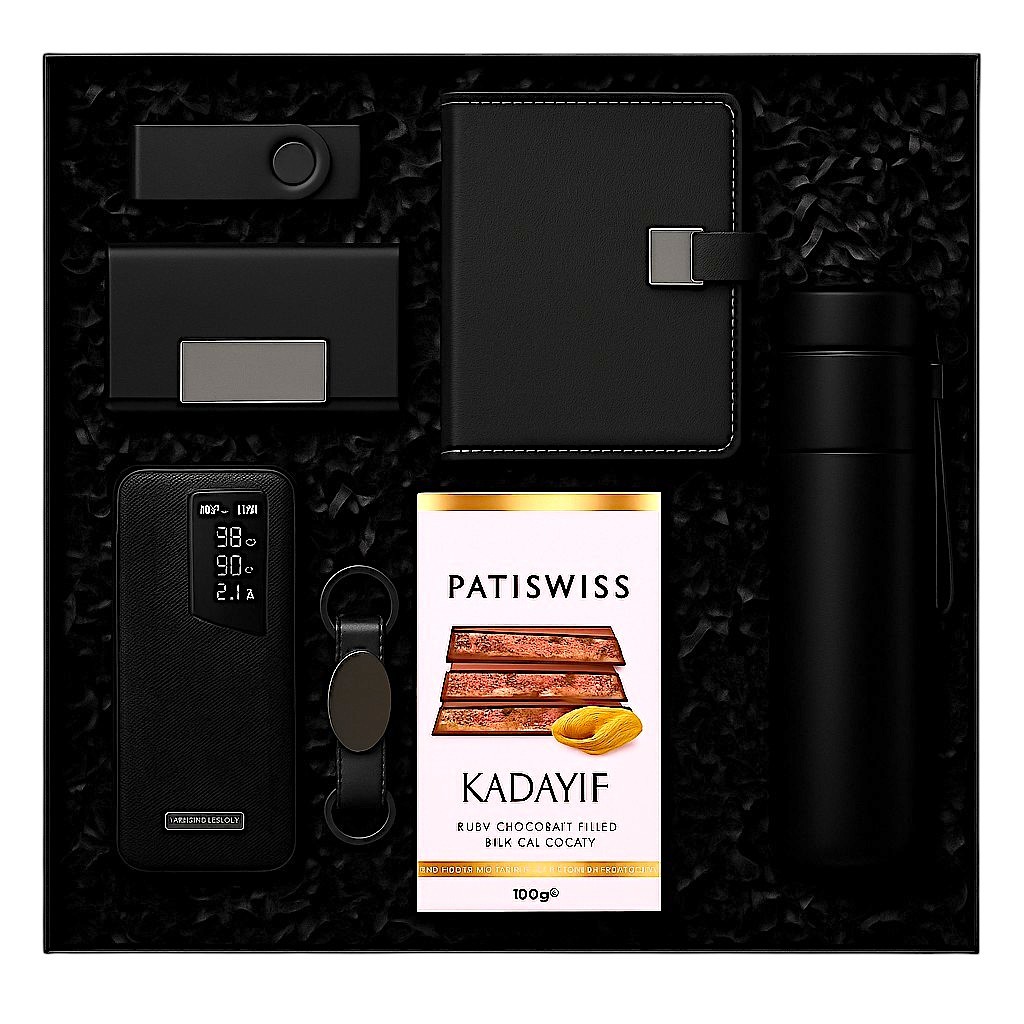 Ajanda Termos Powerbank Kartlık Anahtarlık USB Bellek Çikolata Kurumsal Hediye Kutusu 