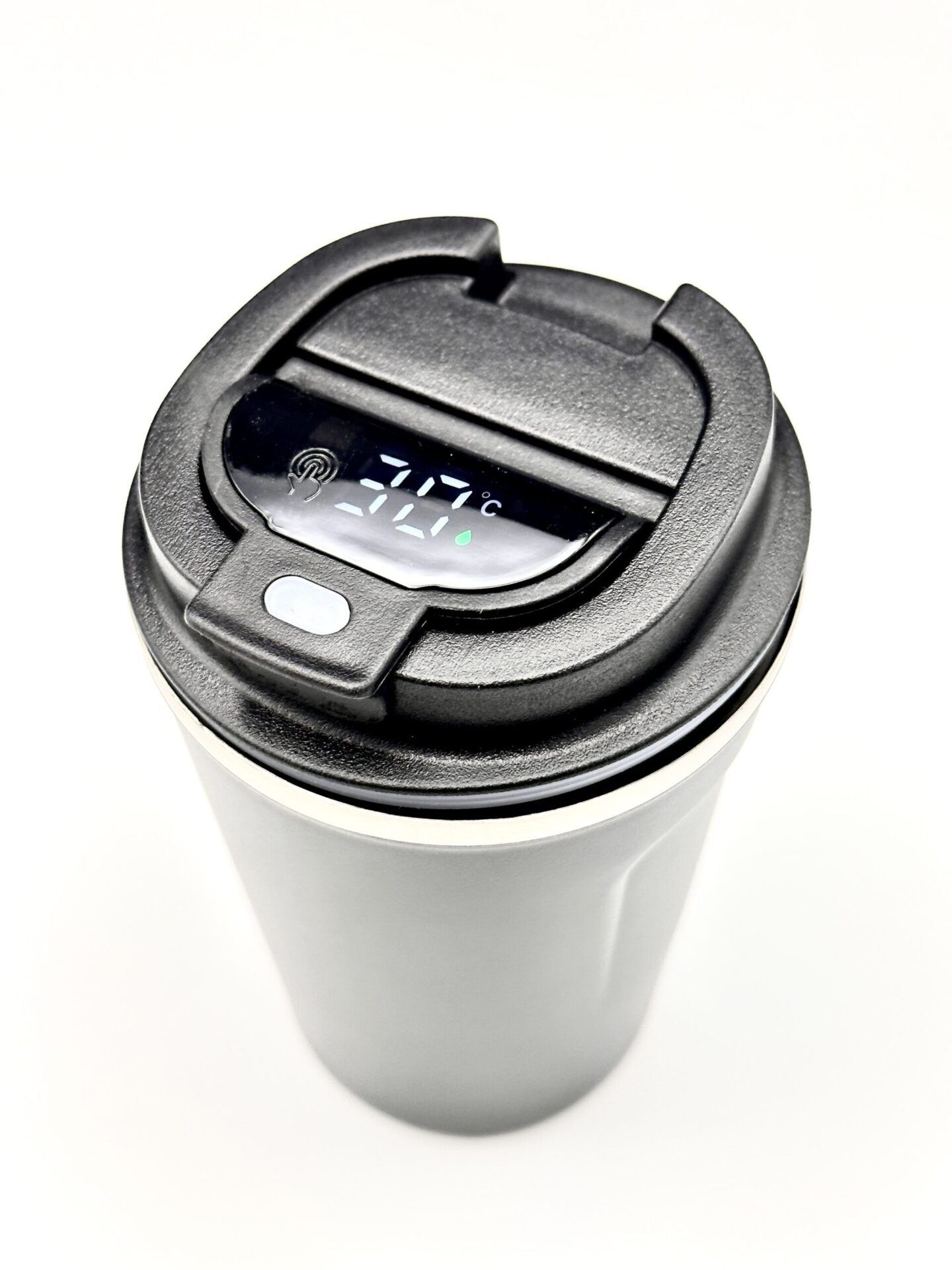 Logo Baskılı 380 ML Dijital Göstergeli Termos Bardak