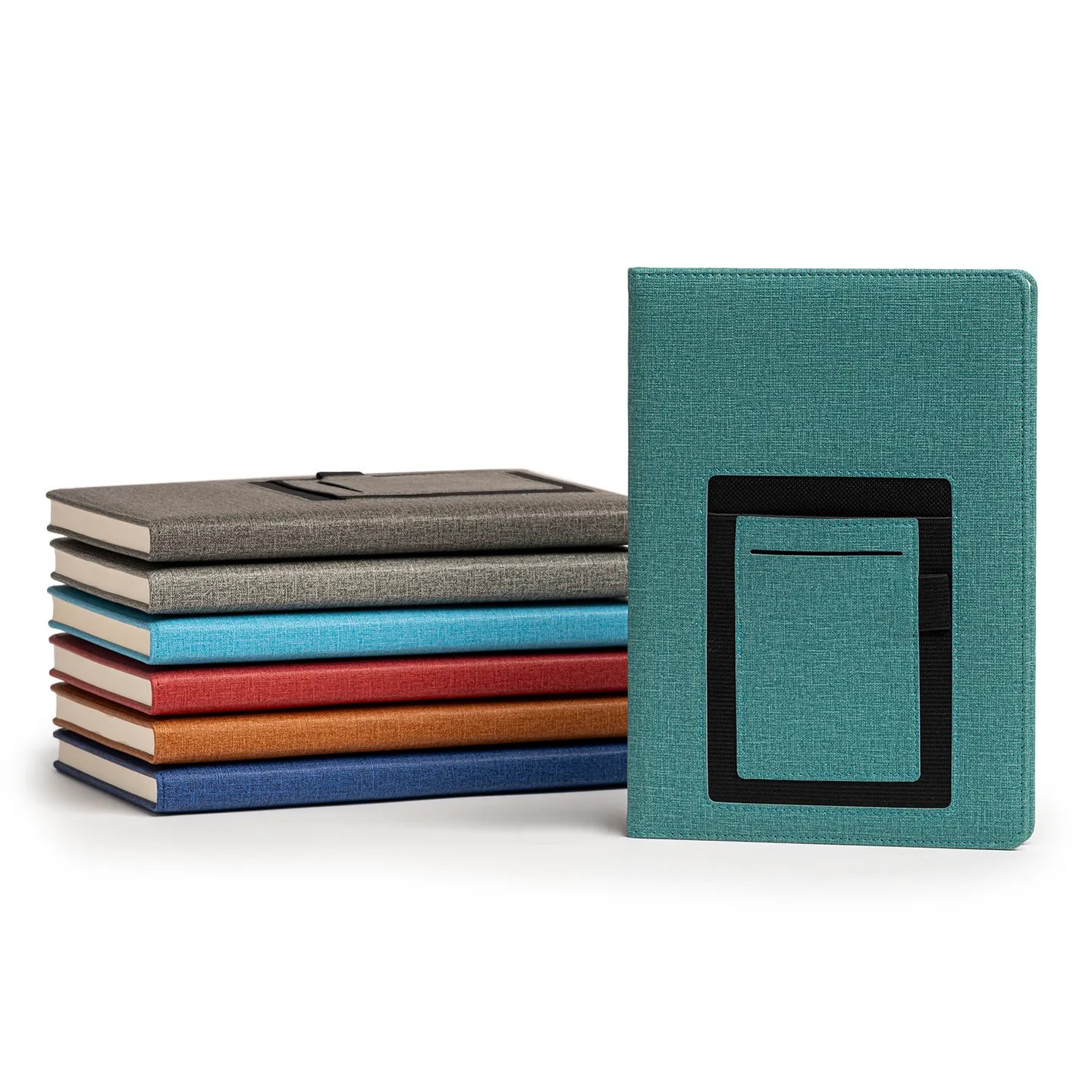 Logo Baskılı 15 x 21 cm Termo PU Sert Kapaklı Tarihsiz Defter