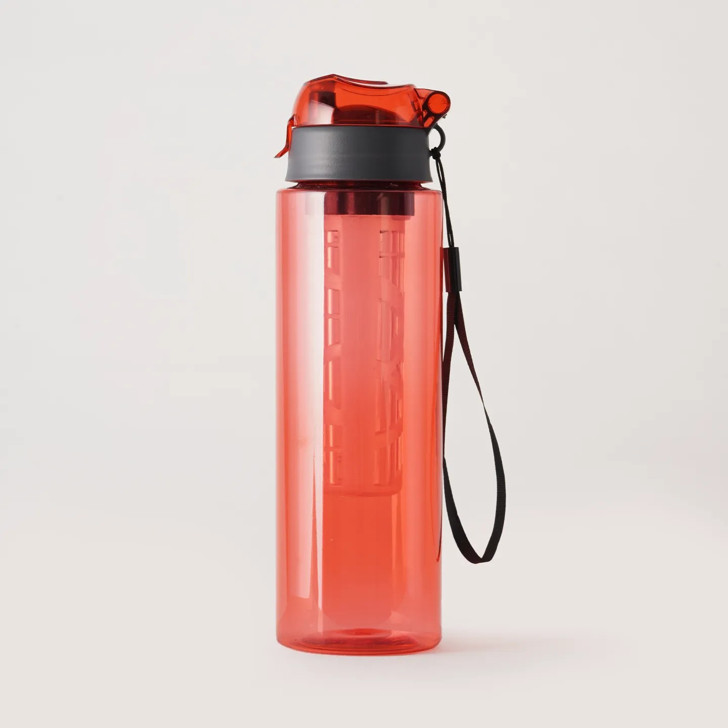 Baskılı 800 ML Detoks Filtreli Plastik Su Şişesi