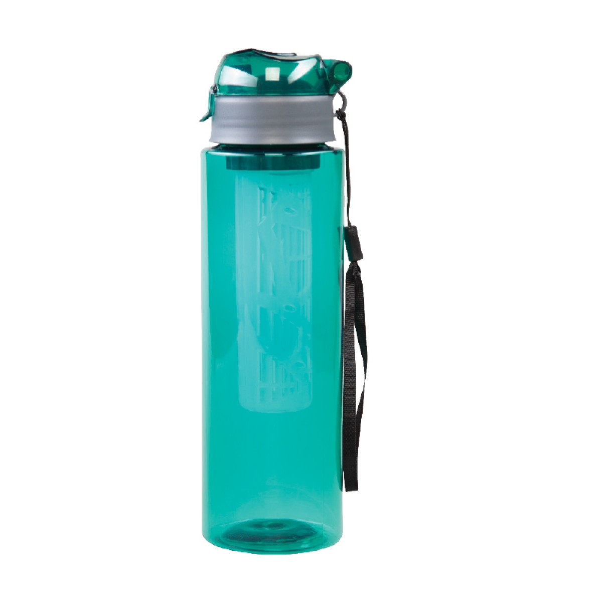 Baskılı 800 ML Detoks Filtreli Plastik Su Şişesi