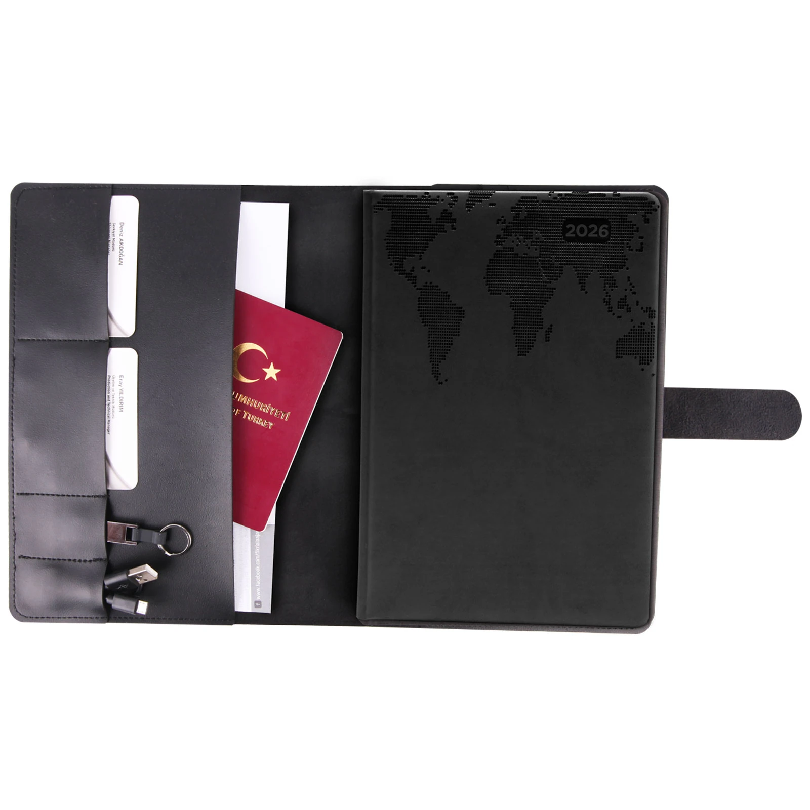 BEŞEVLER GEÇME KAPAK AJANDA (19x26CM)