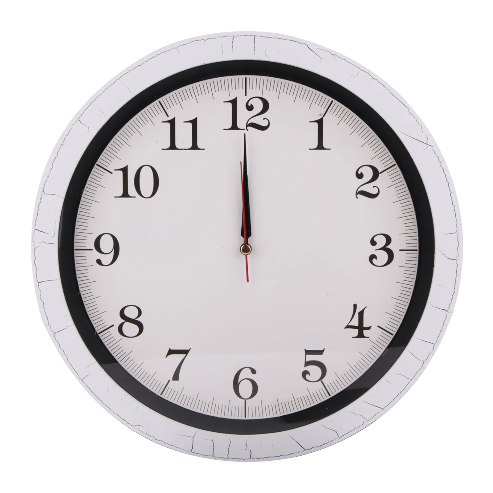 RULER208 PLASTİK KASA DUVAR SAATİ (355 MM)