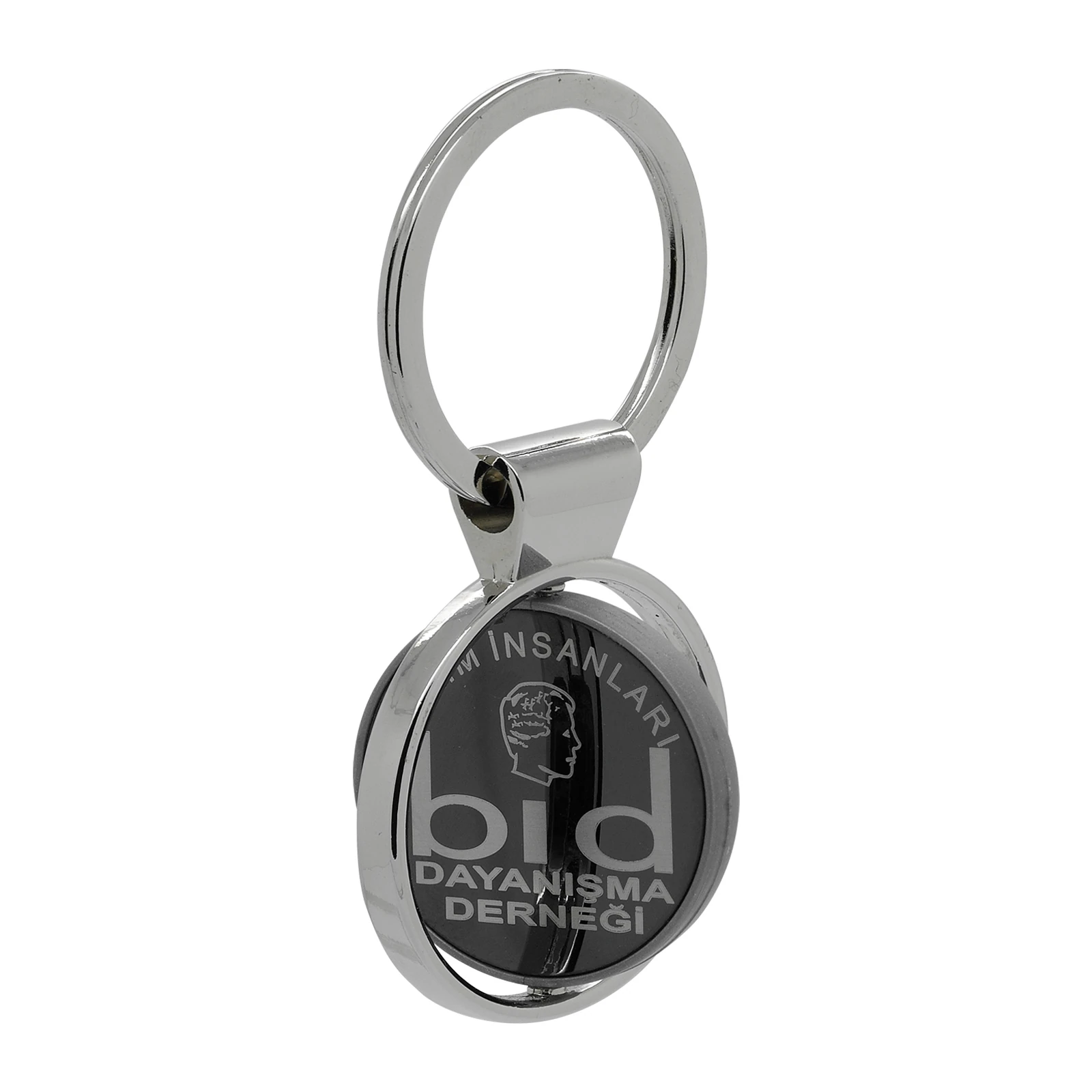 AĞAÇOLUK ÇİFT YÖN METAL DÖNER ANAHTARLIK