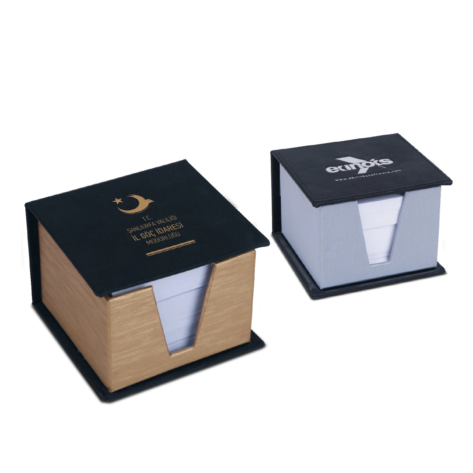 PM-44 CİLTBEZİ SIVAMALI KUTULU KÜP BLOKNOT