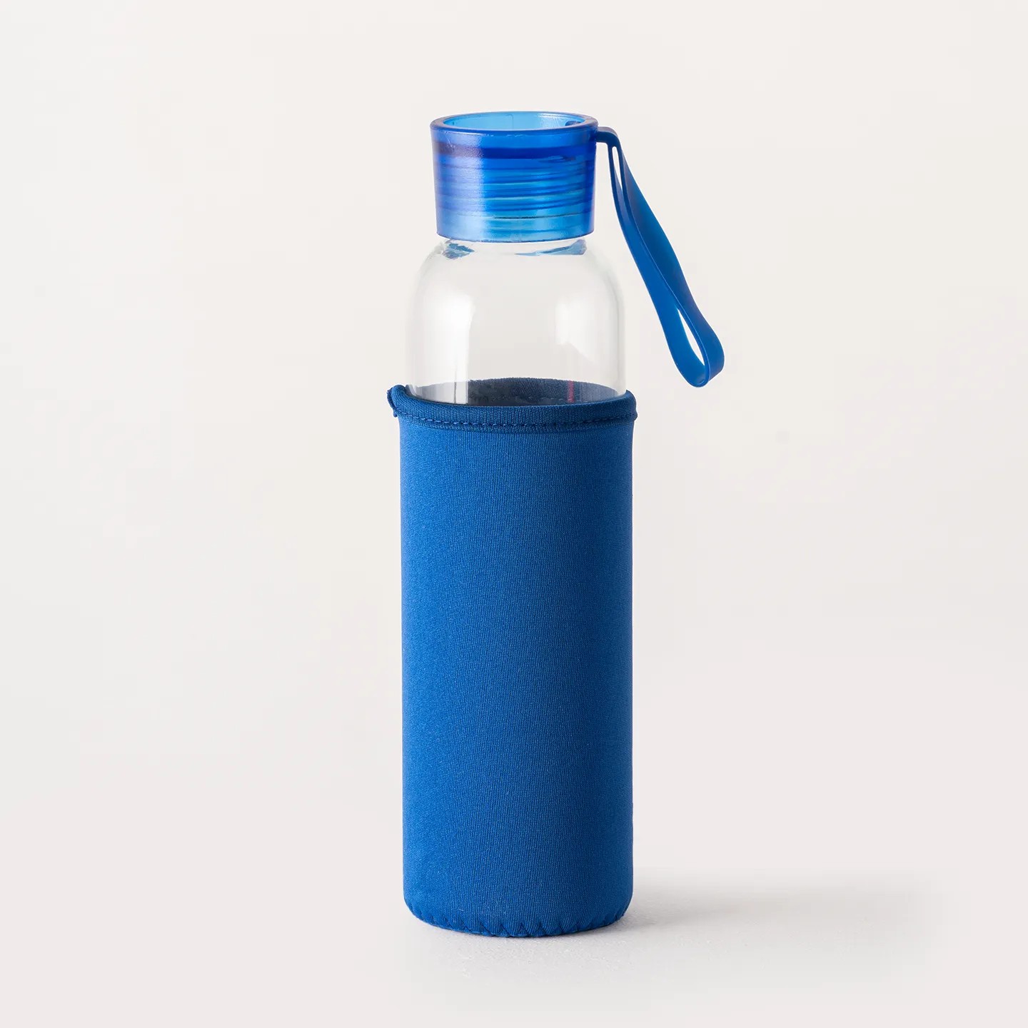 500ml Kılıflı Geri Dönüştürülmüş Cam Su Şişesi