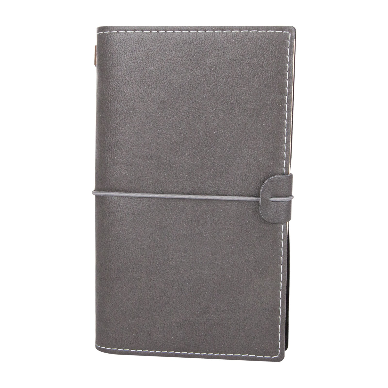 KUĞULU FÜME TARİHSİZ DEFTER (11,5X20 CM)