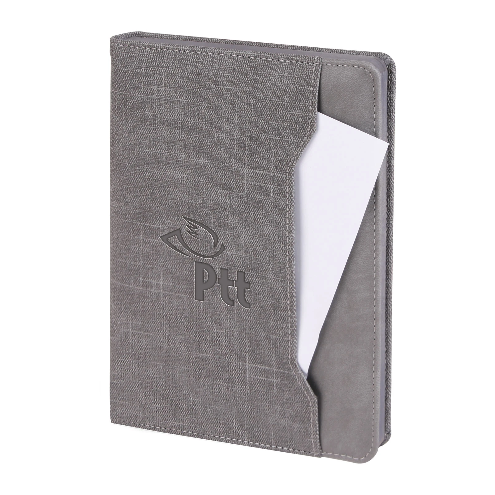 KORU GRİ TARİHSİZ DEFTER (15X21 CM)