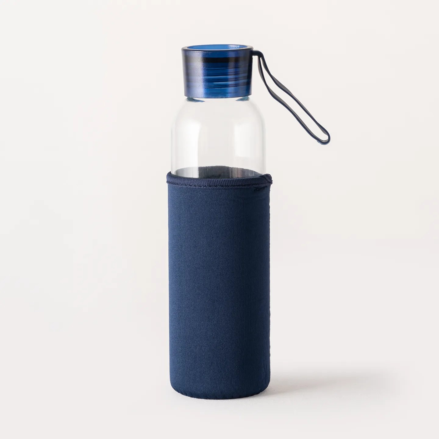 500ml Kılıflı Geri Dönüştürülmüş Cam Su Şişesi