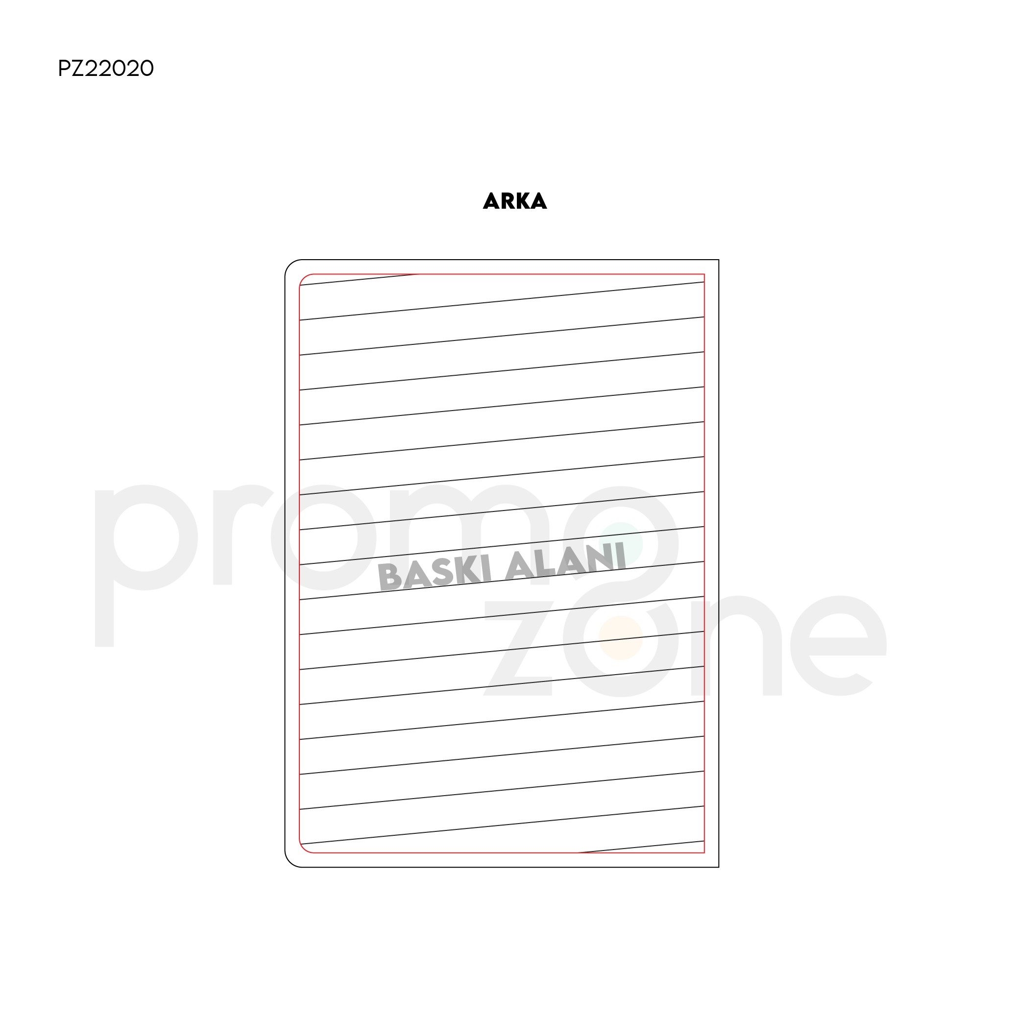 Logo Baskılı Kapaklı Termo Deri Defter