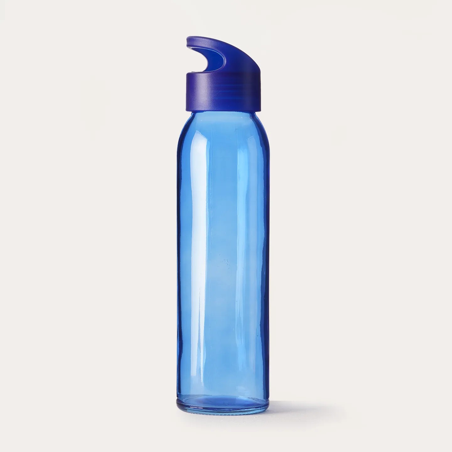 Baskılı 470 ml Cam Su Şişesi