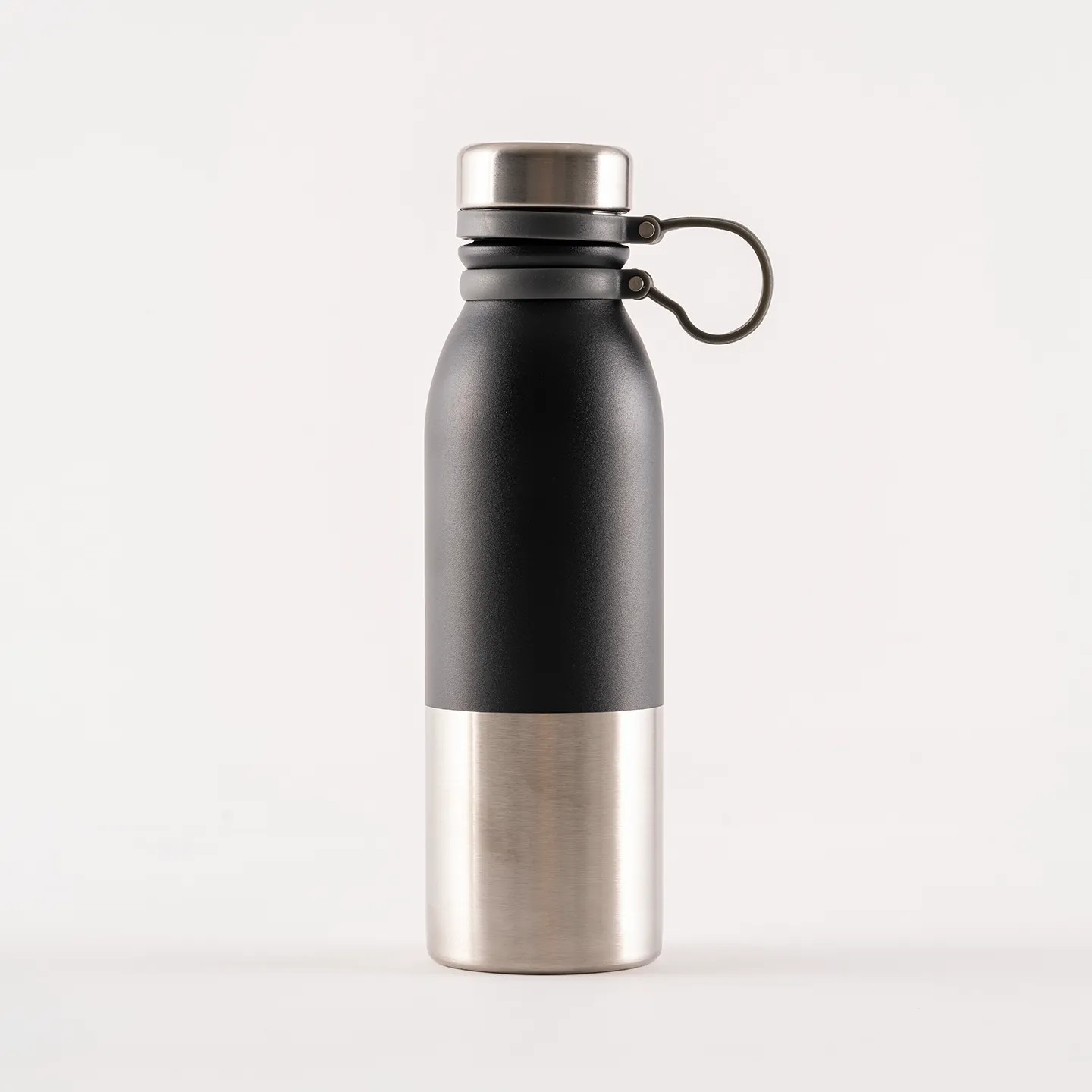 Baskılı 600 ml Çift Duvarlı Toz Boyalı Paslanmaz Çelik Termos