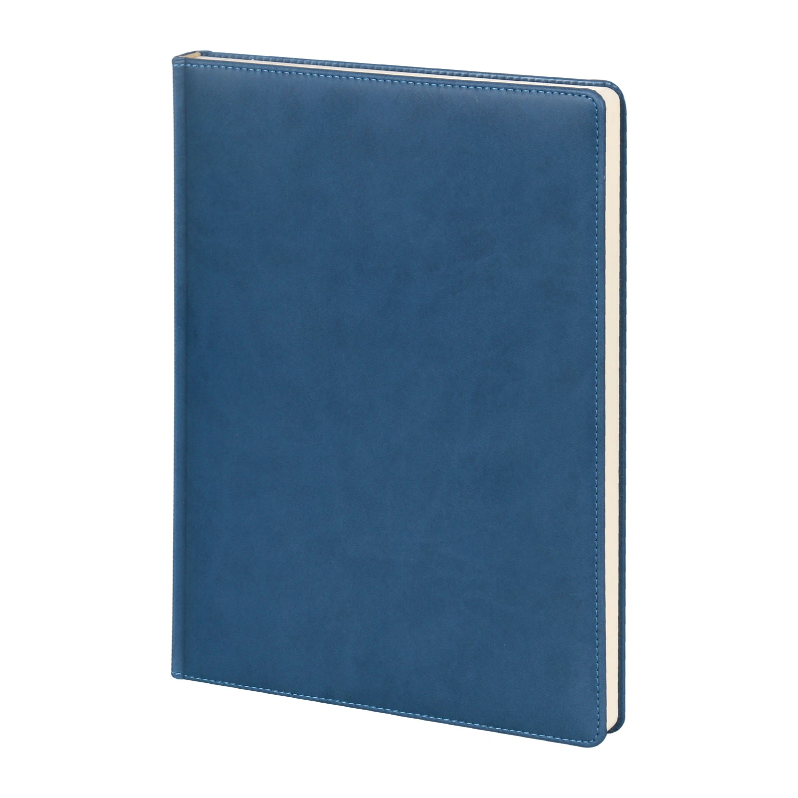 YAKACIK LACİVERT TARİHLİ GÜNLÜK CİLTLİ AJANDA (20X28 CM)