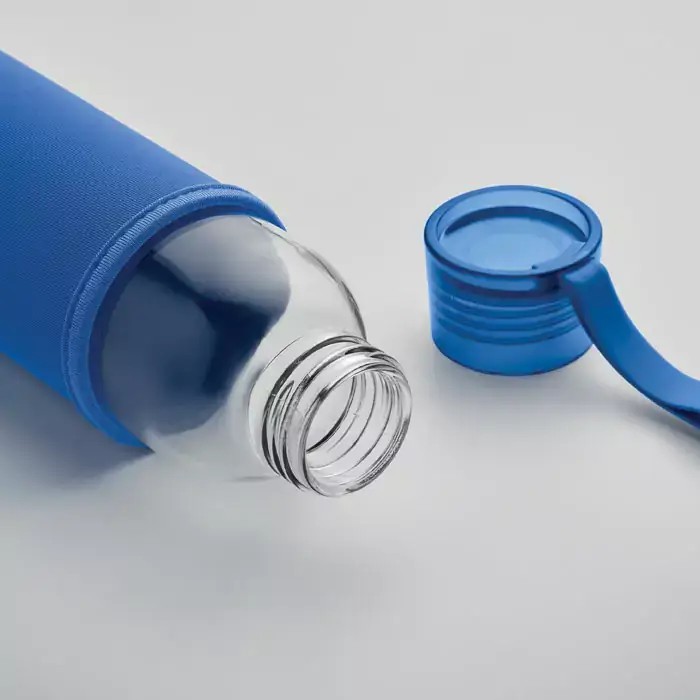 500ml Kılıflı Geri Dönüştürülmüş Cam Su Şişesi