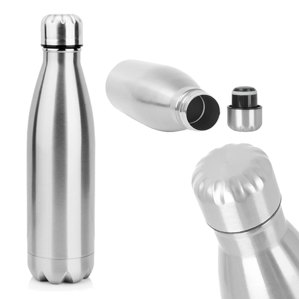 Baskılı 500 ml Çelik Termos Matara
