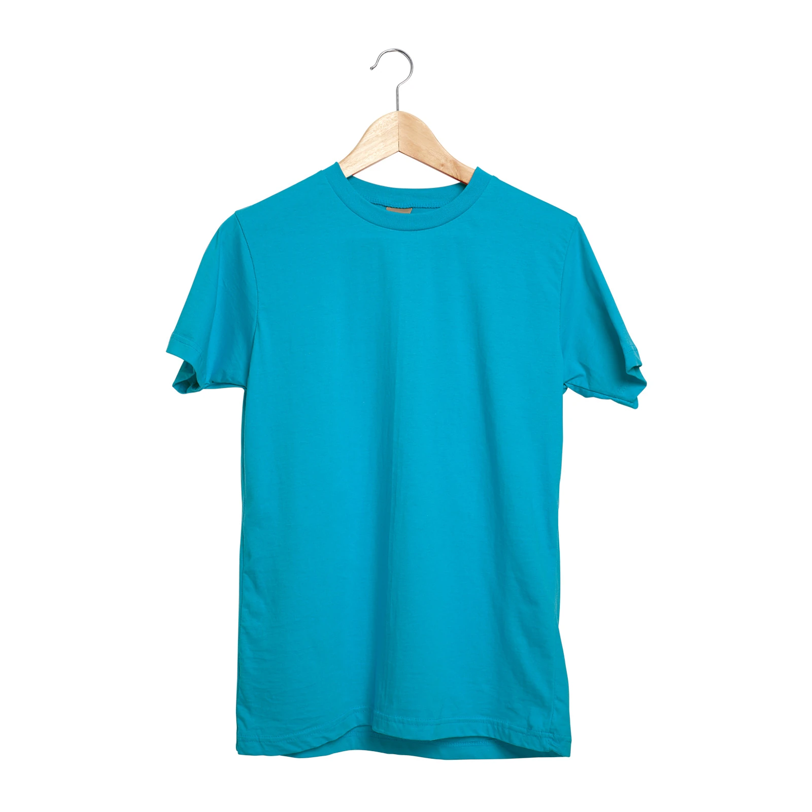 GARDENYA TURKUAZ XL SIFIR YAKA TİŞÖRT