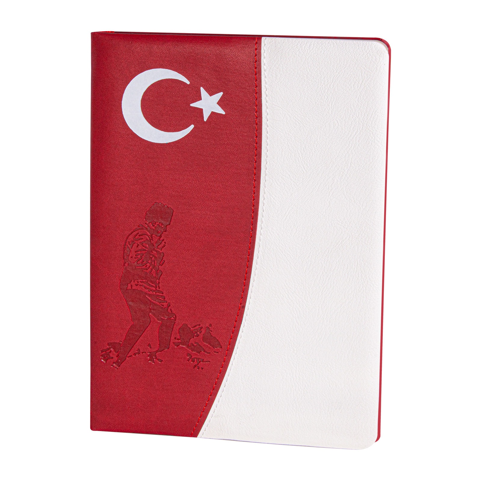 ATATÜRK TARİHSİZ DEFTER (17X24 CM)