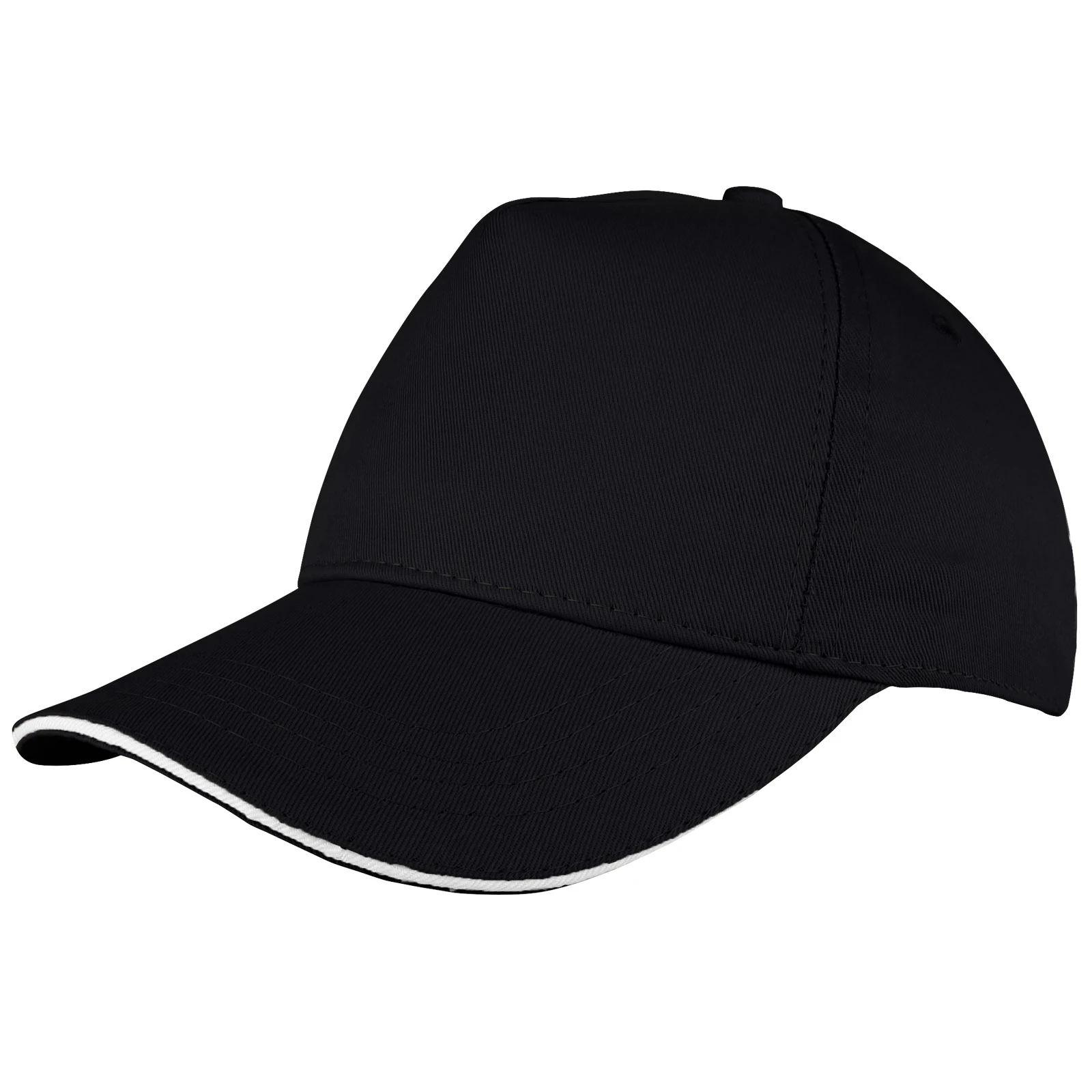 POMELO SİYAH SANDWICH SİPER COTTON ŞAPKA