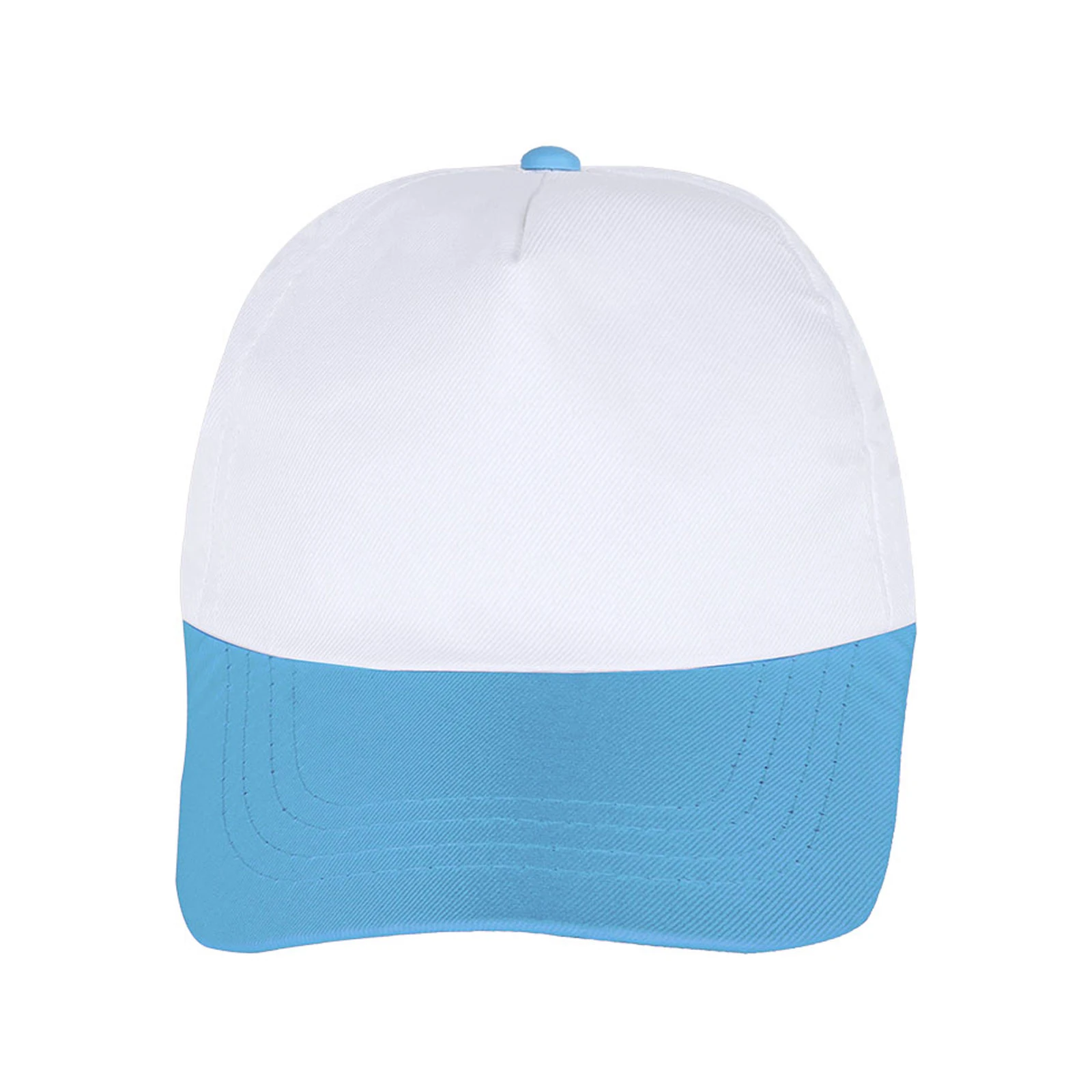 PAPATYA BEYAZ-TURKUAZ POLYESTER ŞAPKA