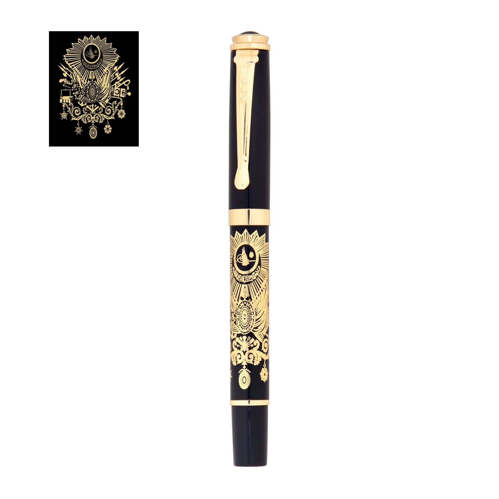 YÜREĞİR OSMANLI KABARTMALI TEKLİ KALEM SETİ 