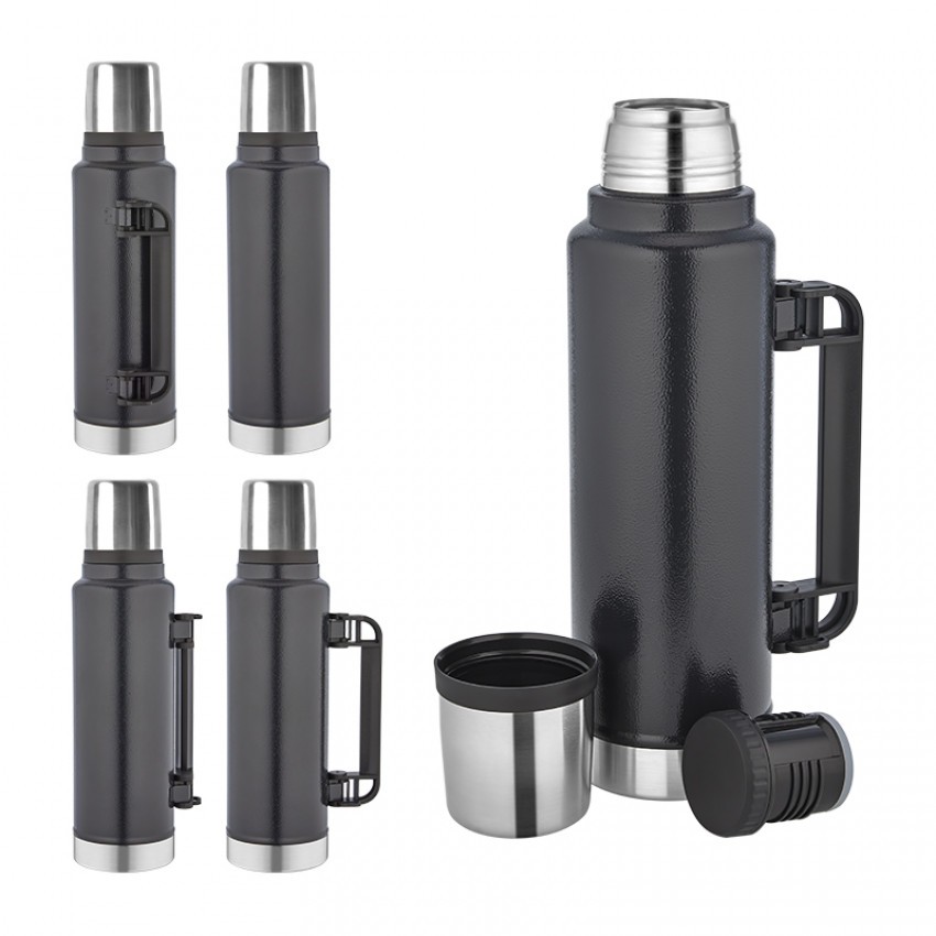 Logo Baskılı Çelik Termos /1450 Ml