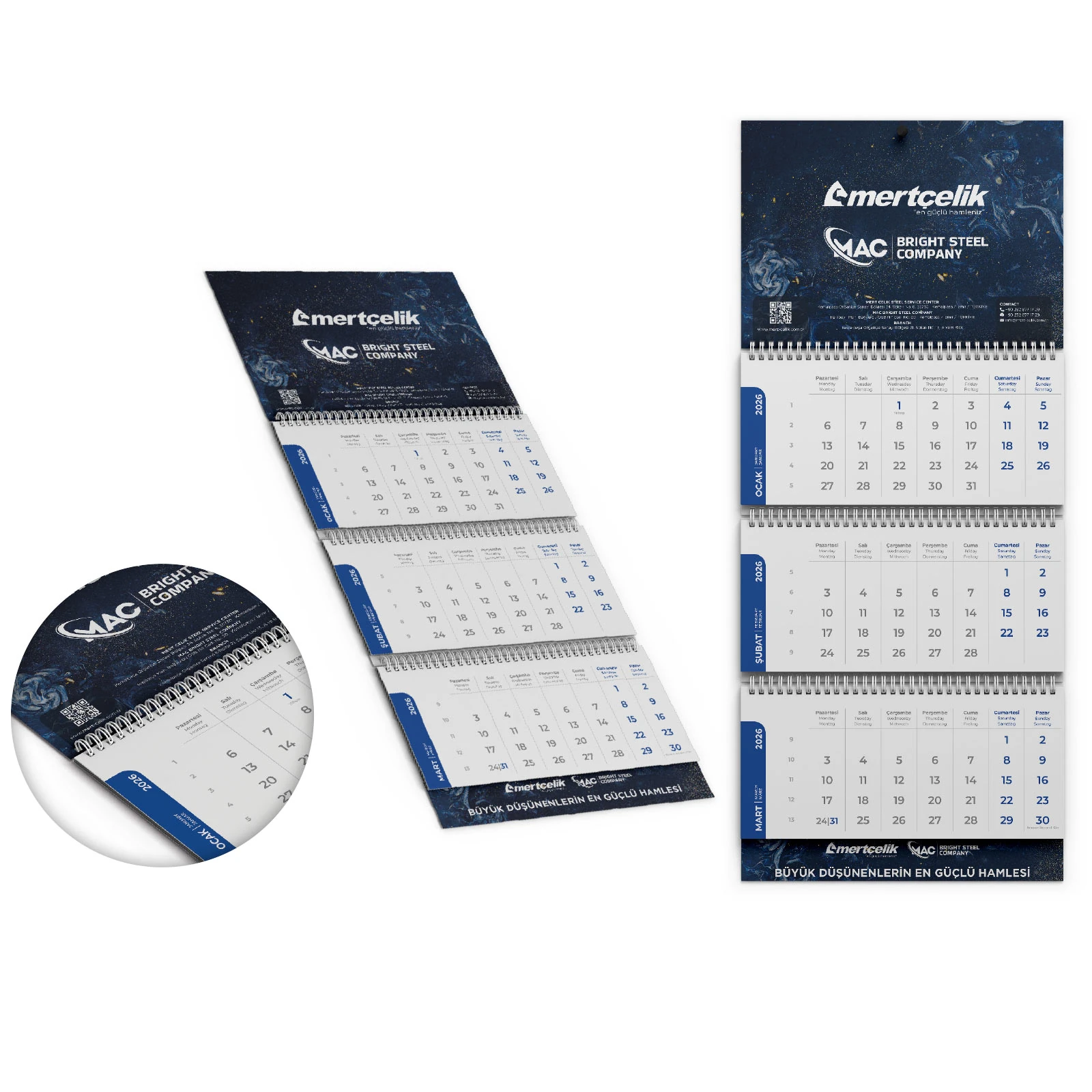 PM-51 MUKAVVA SIVAMA AYNALI GEMİCİ TAKVİMİ