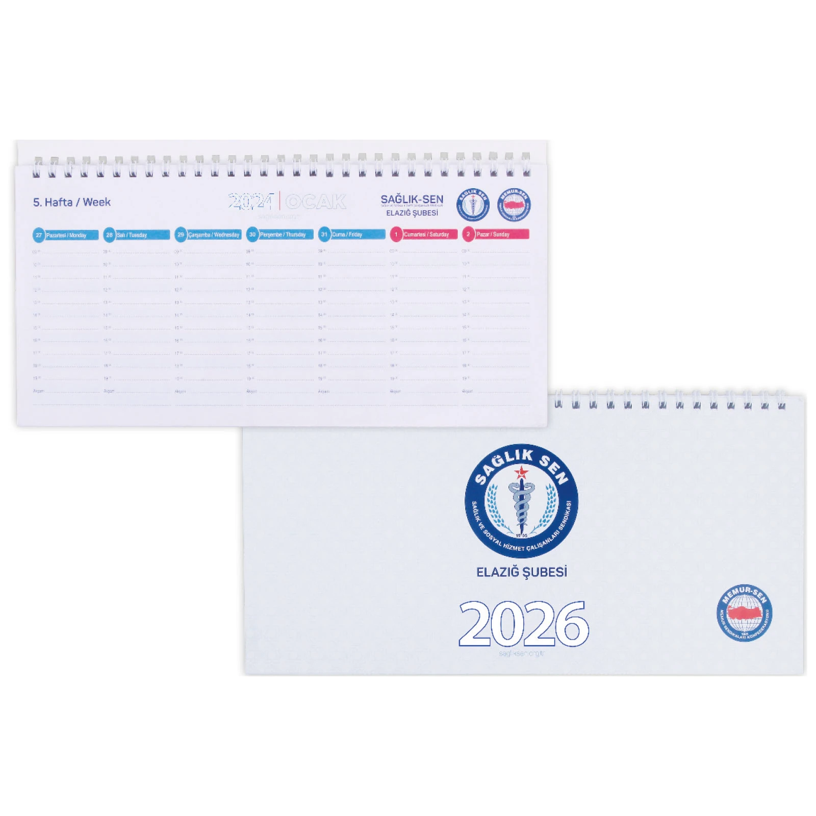 ALA-09 TARİHLİ SPİRALLİ KARTON KAPAKLI SÜMEN