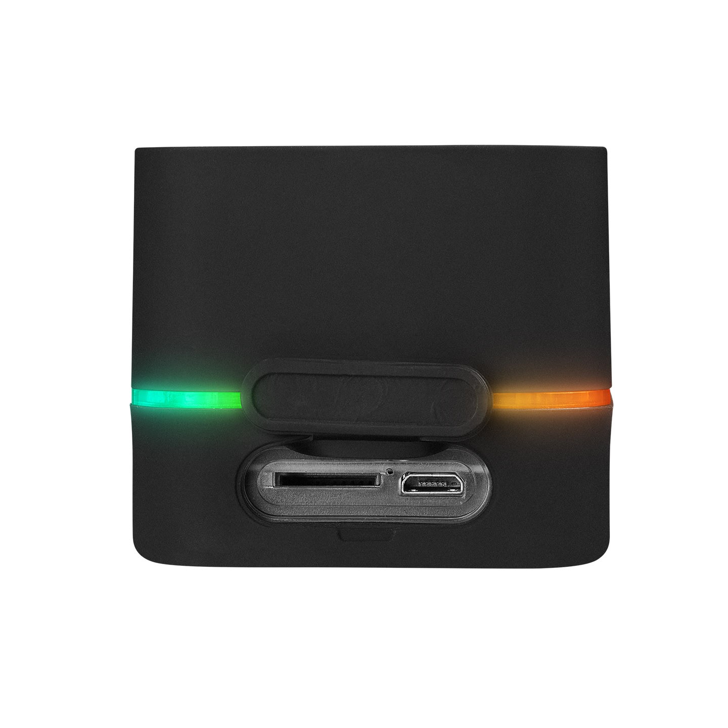 Siyah DC 5V/USB TF Kartlı Bluetoothlu Led Işıklı Şarjlı Speaker Hoparlör