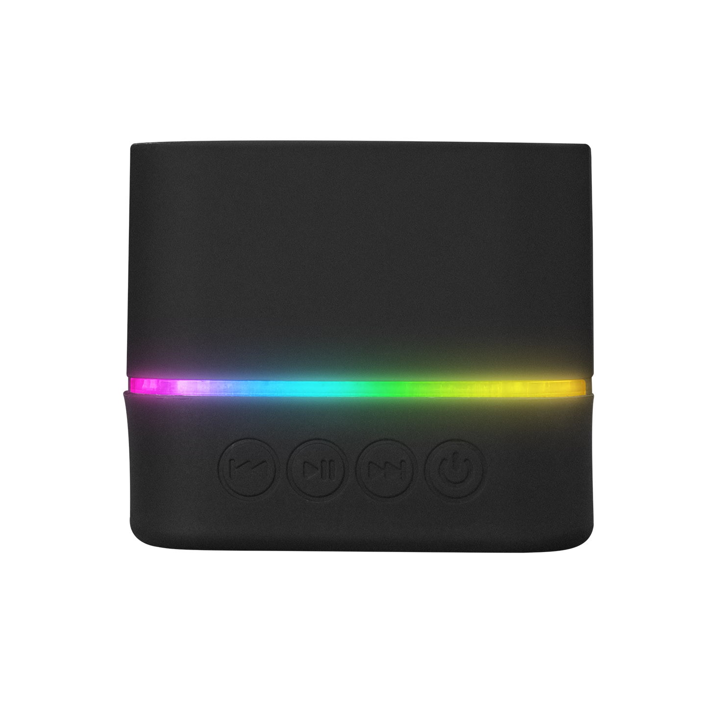 Siyah DC 5V/USB TF Kartlı Bluetoothlu Led Işıklı Şarjlı Speaker Hoparlör