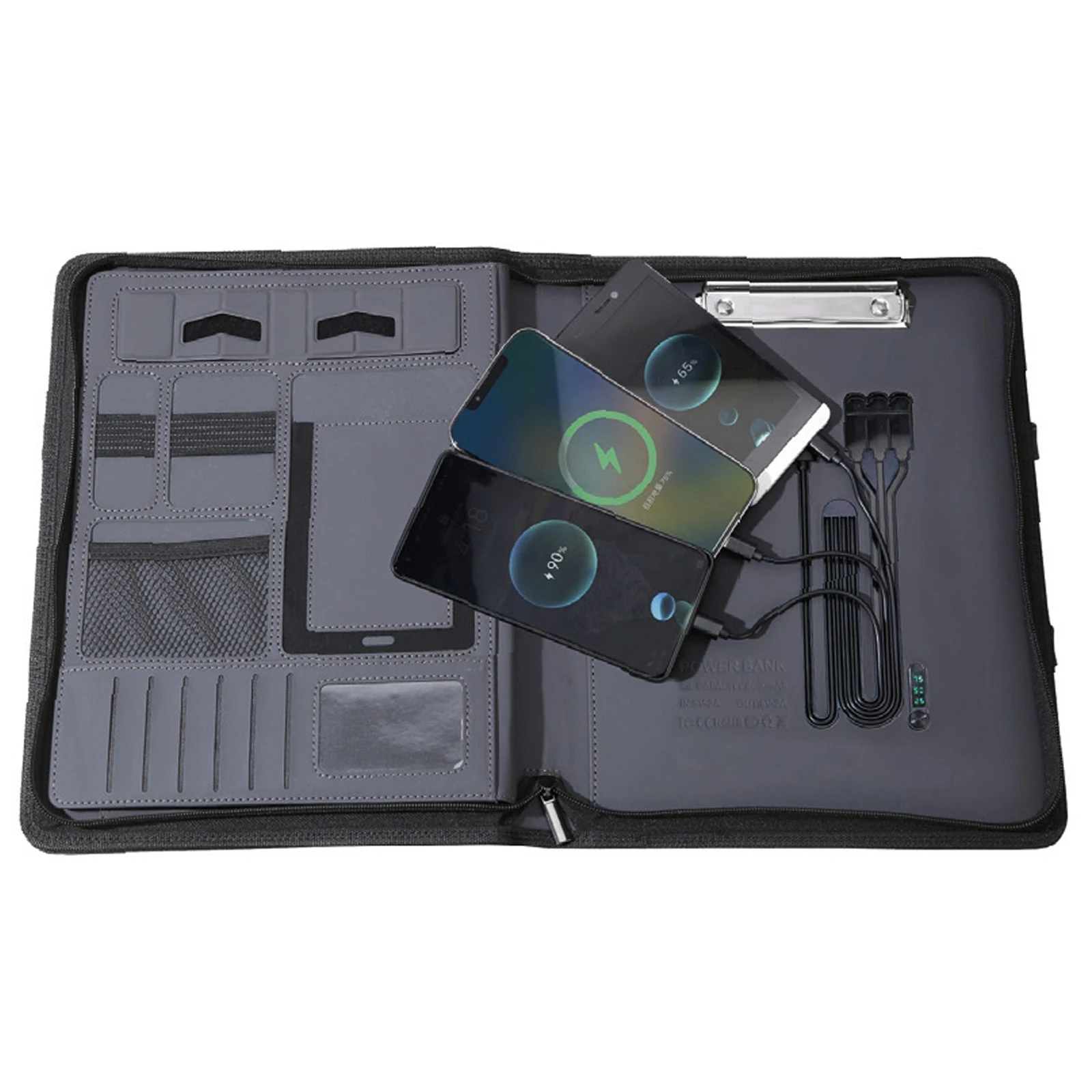 KURTBOĞAZI 8.000 MAH WIRELESS POWERBANK ORGANİZER ÇANTA