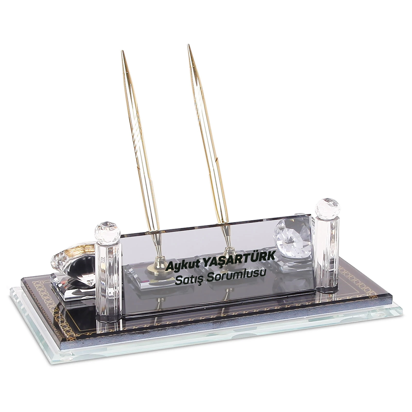 LALEGÜL KRİSTAL MASA İSİMLİK