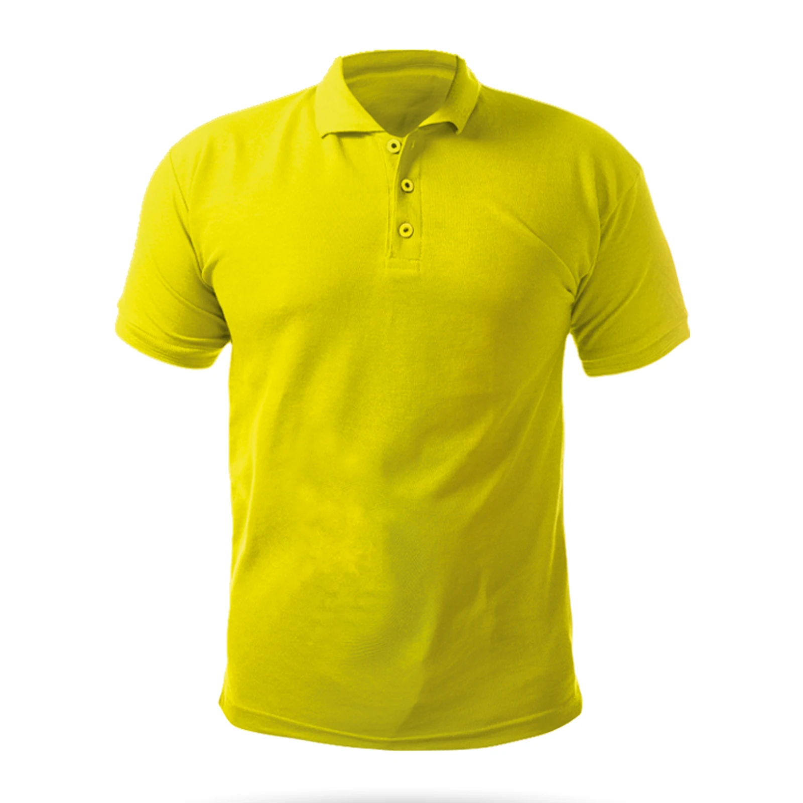 AÇELYA SARI S POLO YAKA TİŞÖRT