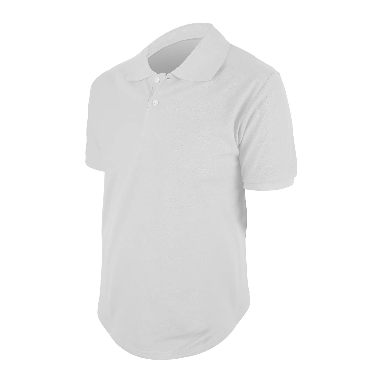 BEGONYA BEYAZ M POLO YAKA TİŞÖRT