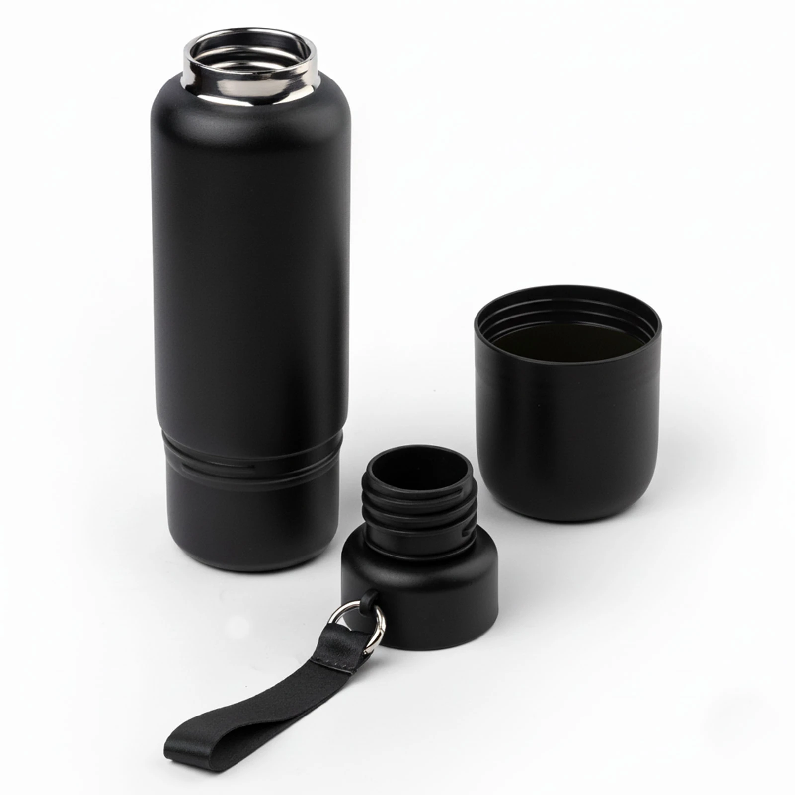 ULUDAĞ SİYAH 500 ML BARDAKLI TERMOS