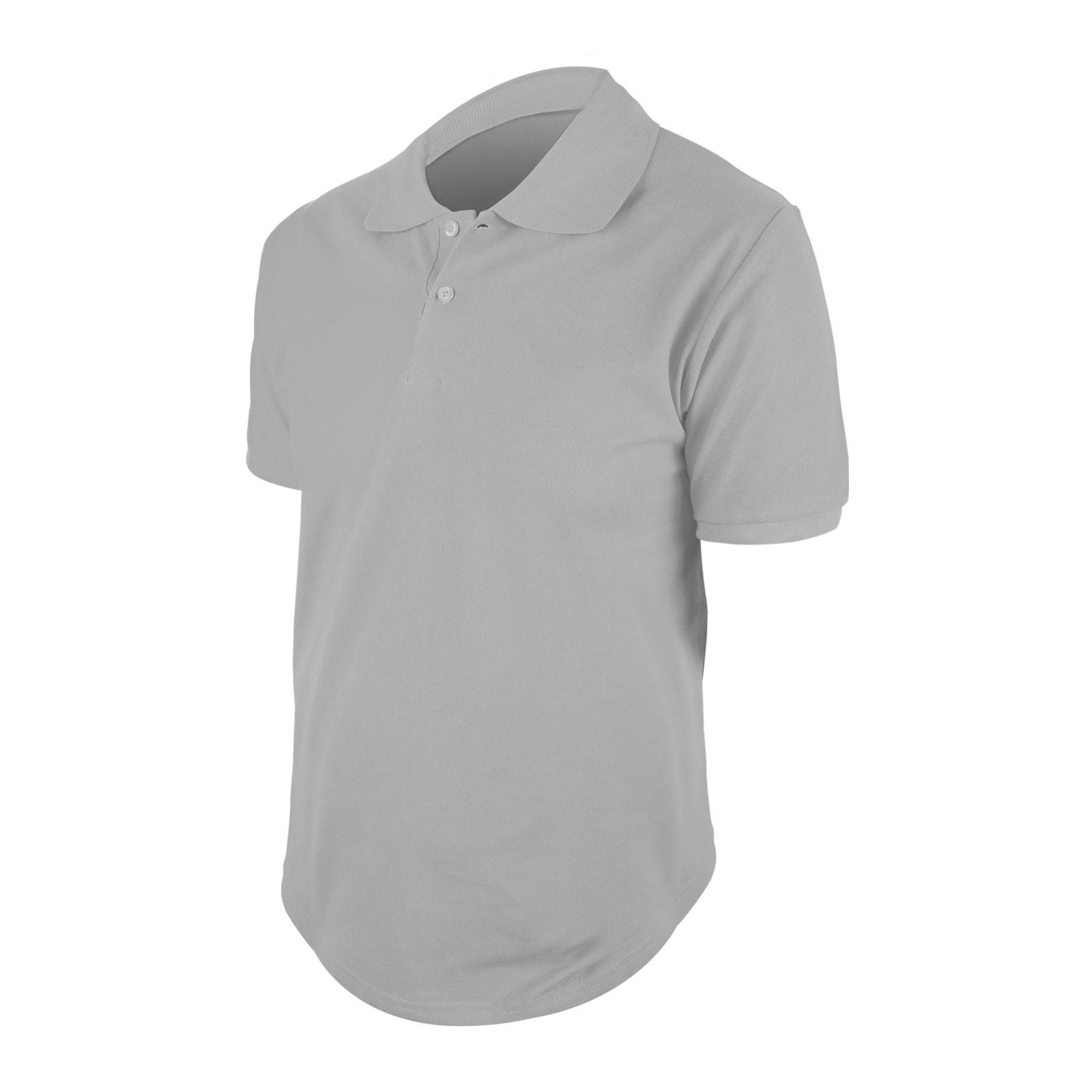 BEGONYA GRİ L POLO YAKA TİŞÖRT