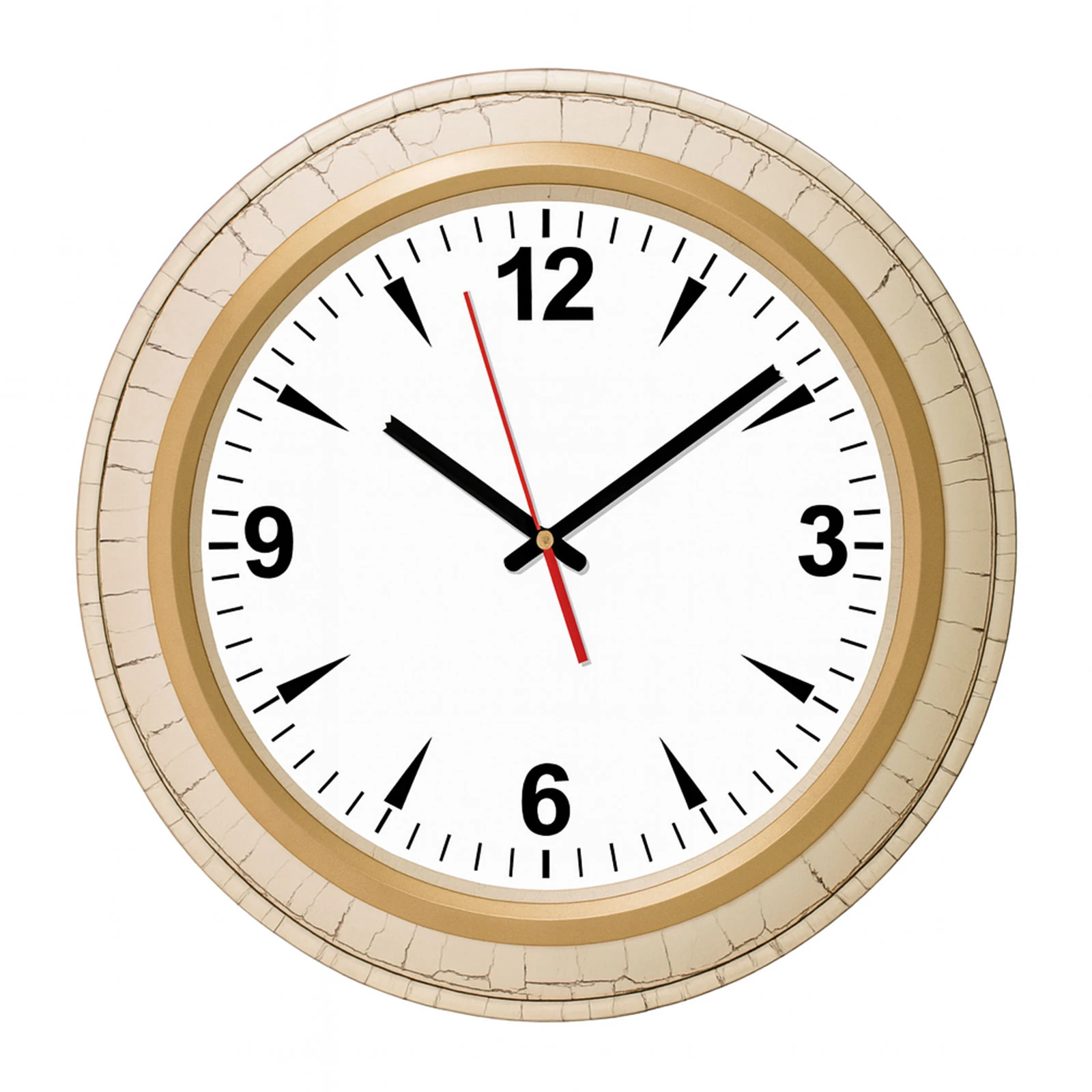 BENDİS509 DESENLİ BRİSTOL KADRAN DUVAR SAATİ (400 MM)