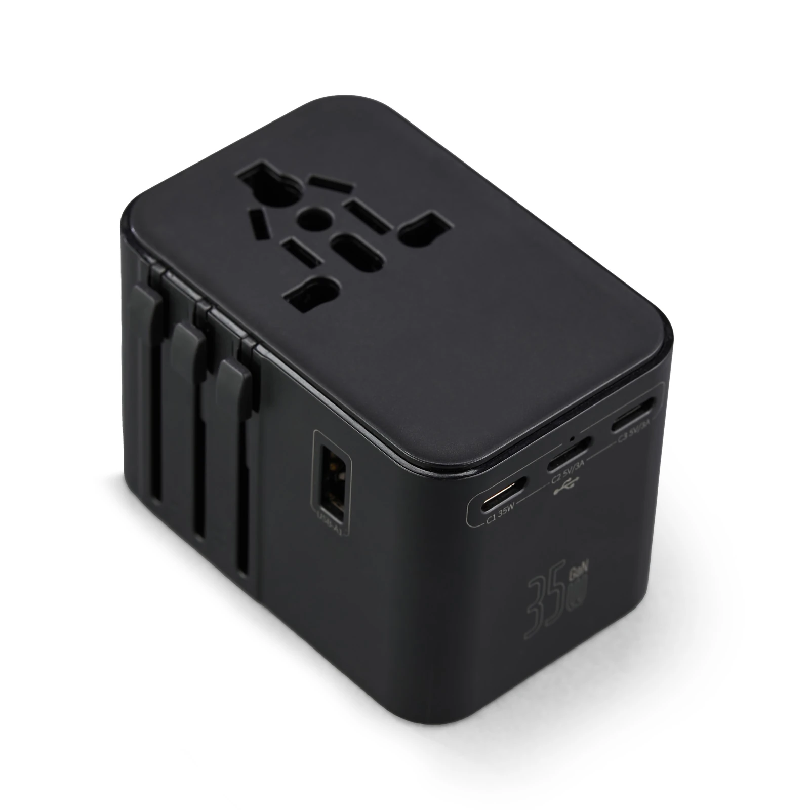 ARDIÇ SİYAH SEYAHAT ADAPTÖRÜ