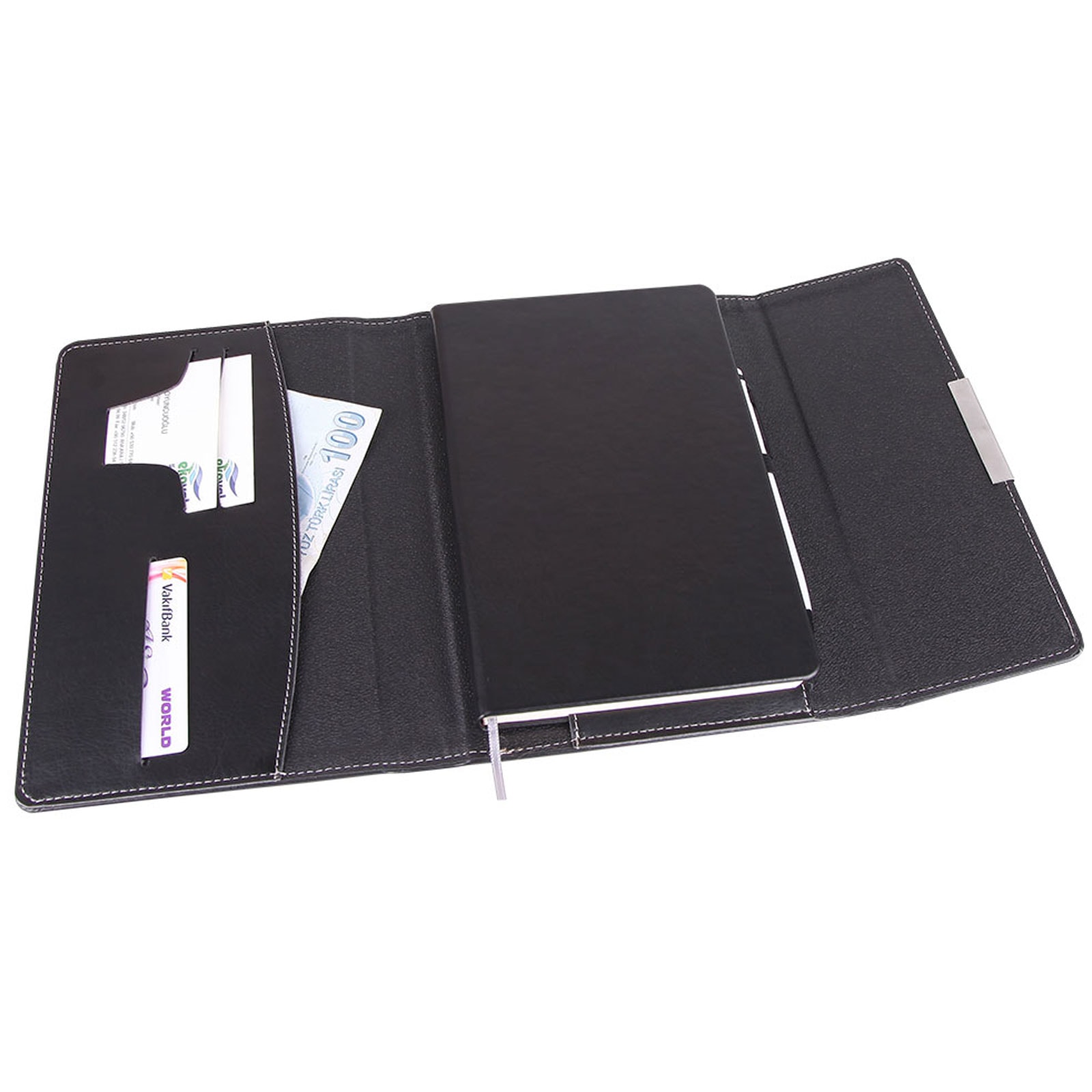 ÜRGÜP LACİVERT ÇANTALI DEFTER (16X23 CM)