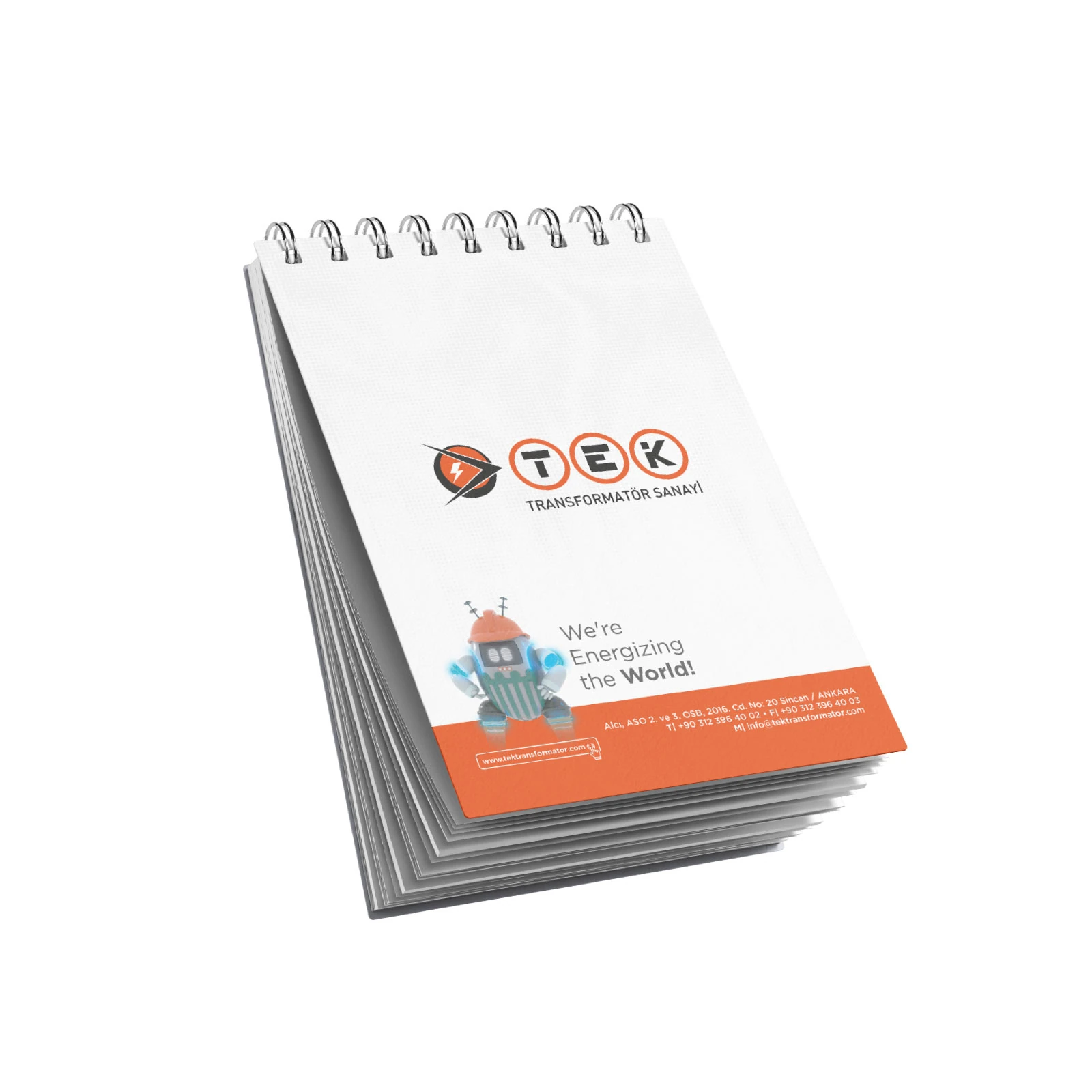 PM-18 MUKAVVA SIVAMALI SPİRALLİ BLOKNOT (17x24 CM)