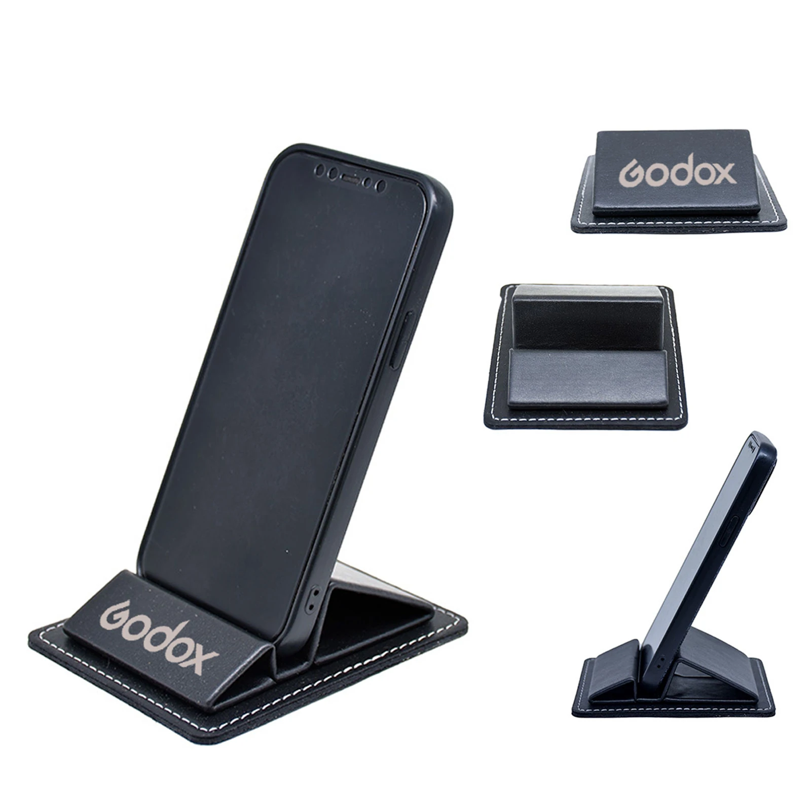 DENGE SİYAH DERİ TELEFON STANDI