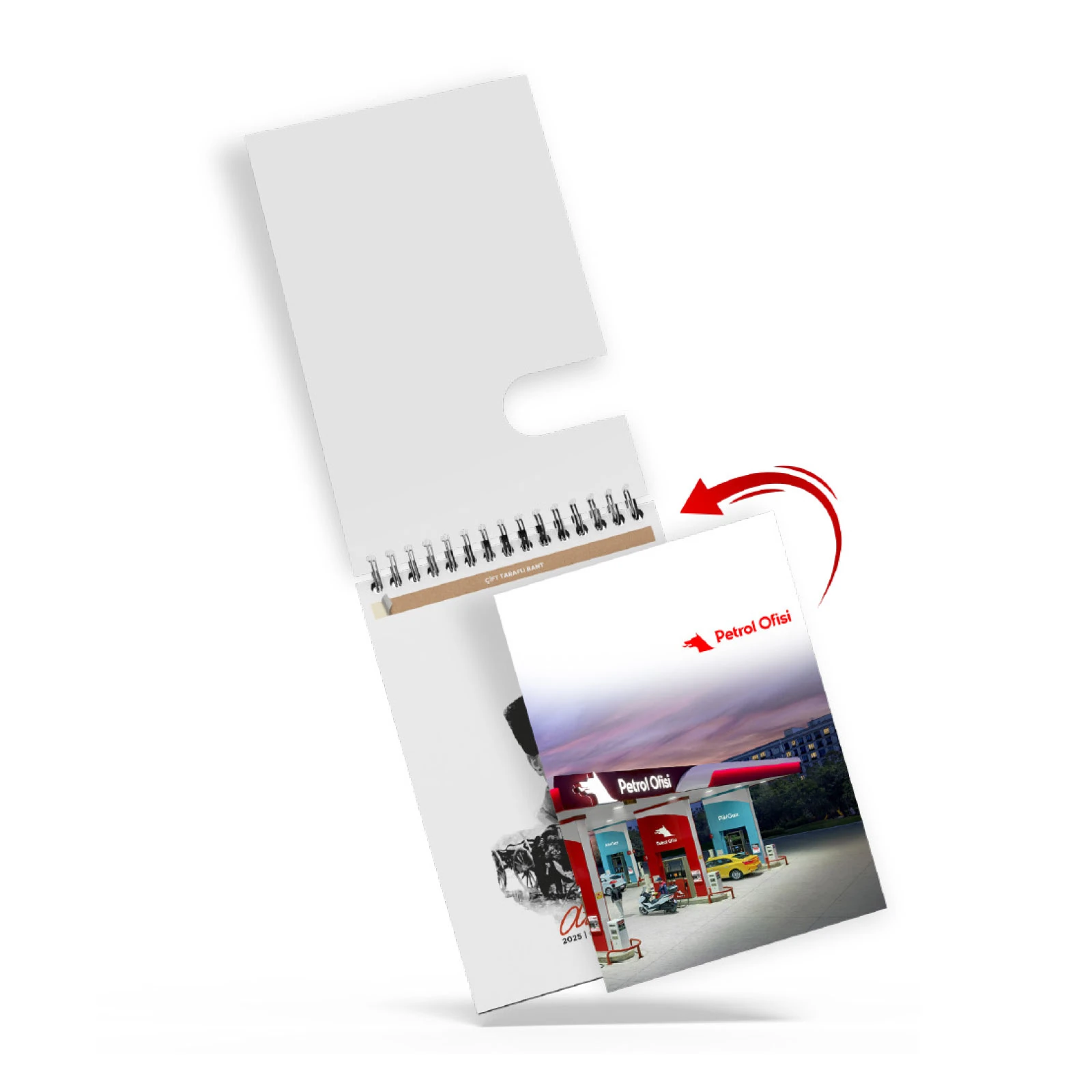 ALA-28 ATA SPİRALLİ A5 BLOKNOT